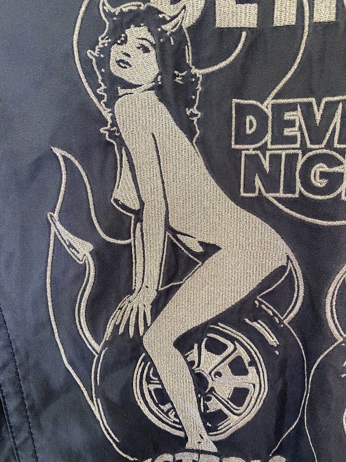 Hysteric Glamour HYSTERIC embroidery Devil night Bomber Jacket Size S / US 4 / IT 40 - 8 Thumbnail