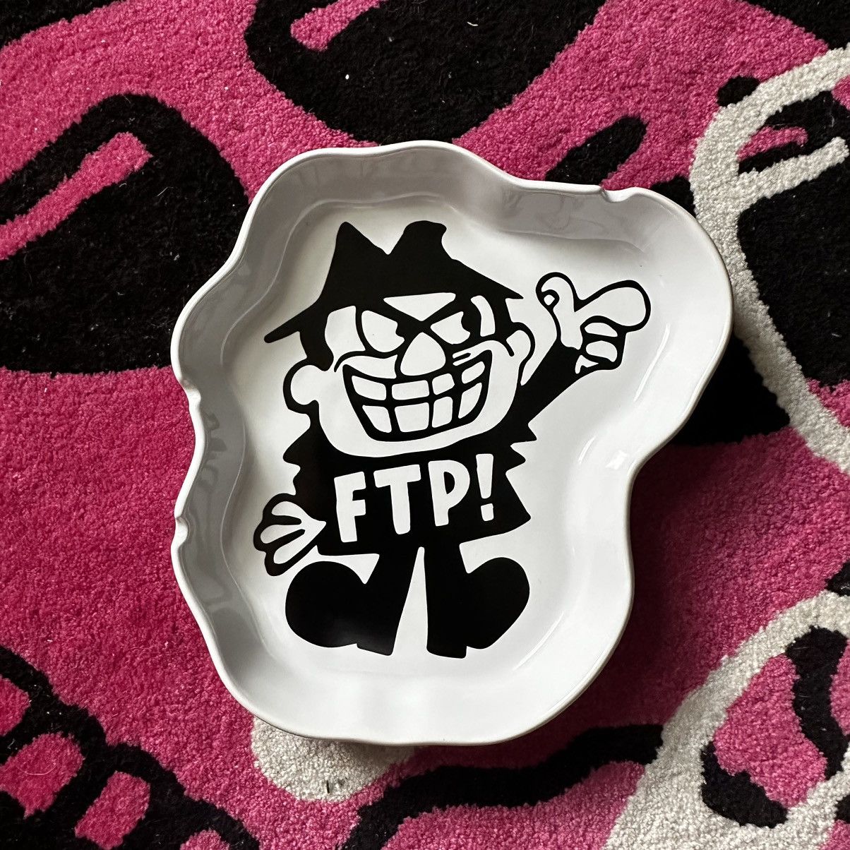 Fuck The Population New FTP Borris Ash Tray Fuck The Population Logo Smoking Size ONE SIZE - 2 Thumbnail
