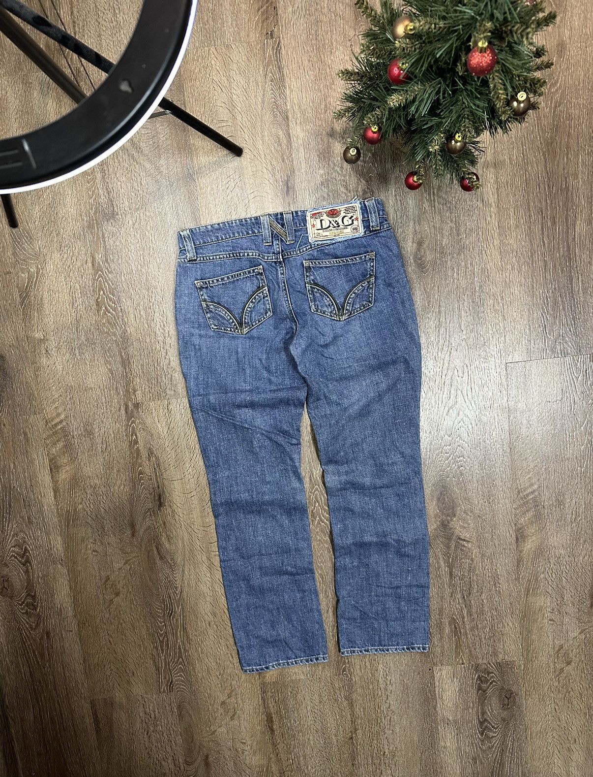 Dolce & Gabbana × Vintage Vintage Dolce&Gabbana Jeans Y2K Size 27" / US 4 / IT 40 - 1 Thumbnail