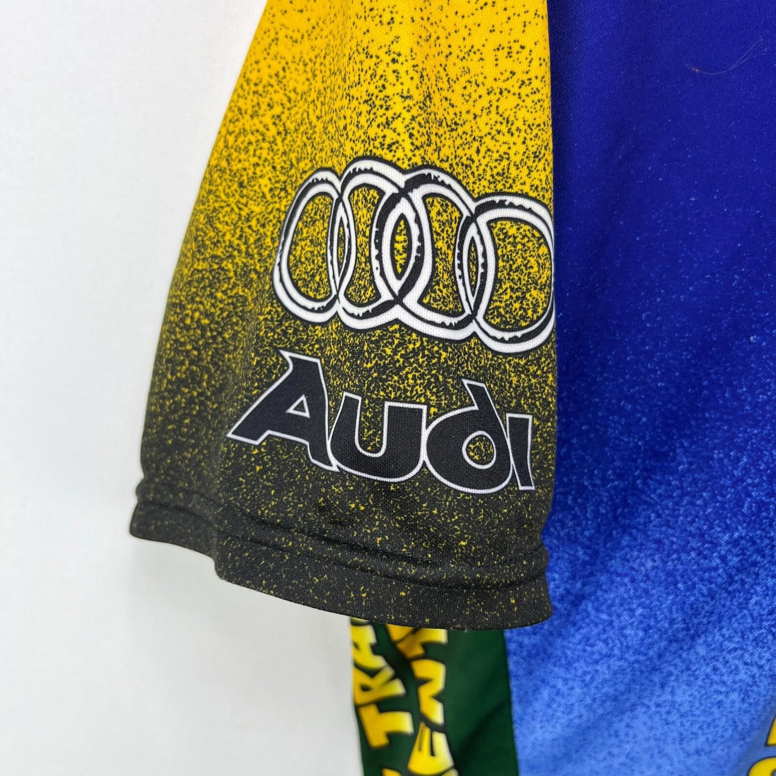 Anne-Valerie Dupond Vintage Voler Audi Cycling Size Large Bicycle Jersey XL Size ONE SIZE - 5 Thumbnail