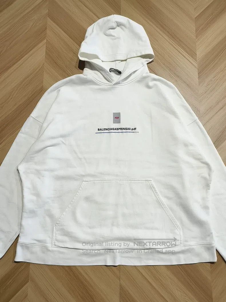Balenciaga Balenciaga Sweatshirt Hoodie Size US M / EU 48-50 / 2 - 1 Thumbnail