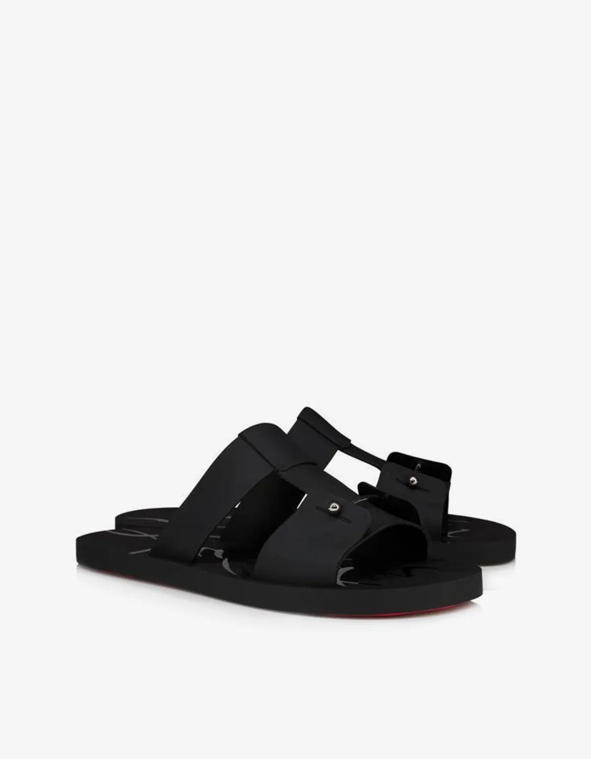 Christian Louboutin Christian Louboutin Black Zakouski Sandals Size US 8 / EU 41 - 1 Thumbnail