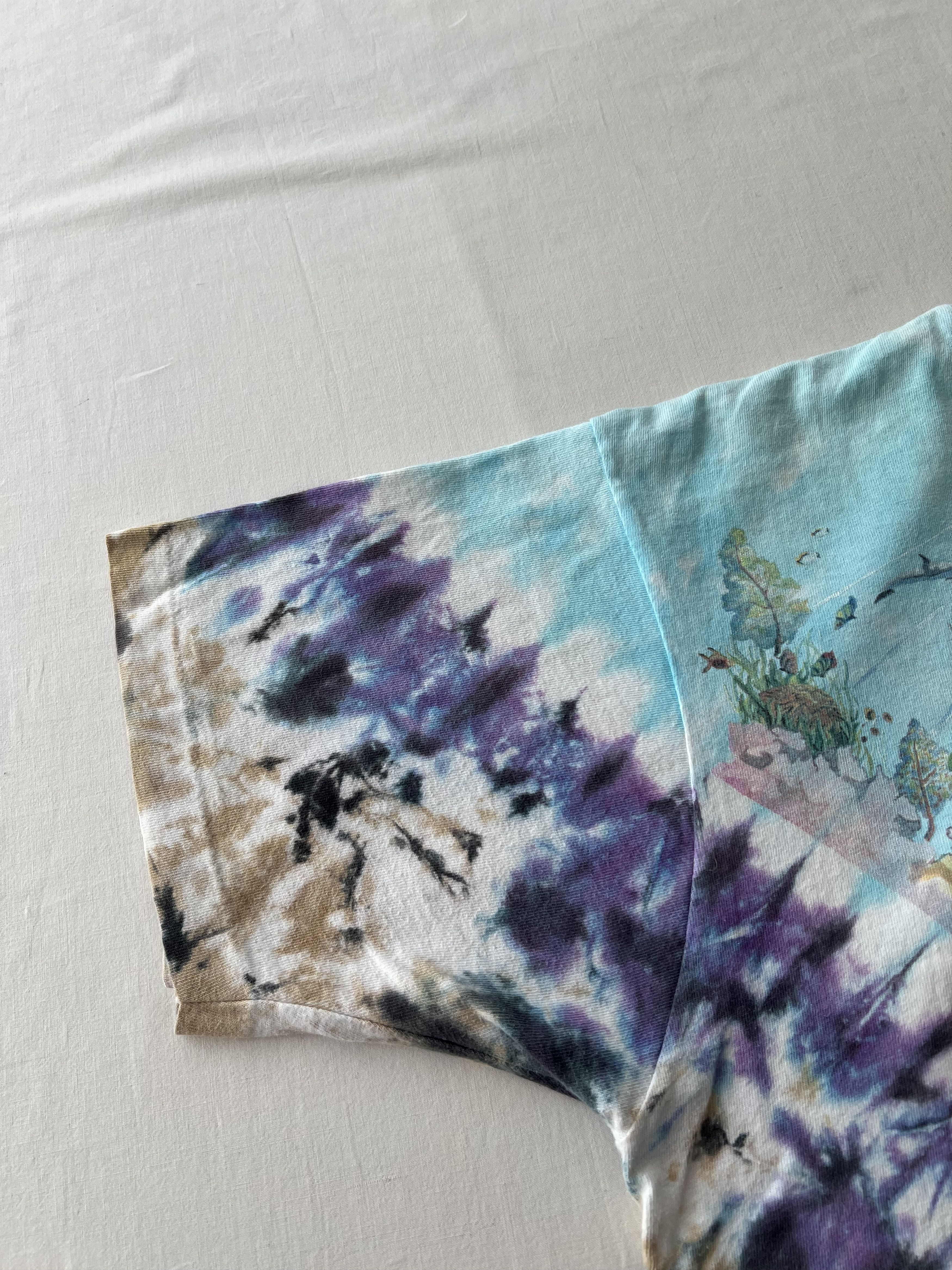 Liquid Blue Vintage 1990 Liquid Blue John Connell Ocean Dolphin T-shirt Size US XL / EU 56 / 4 - 9 Thumbnail