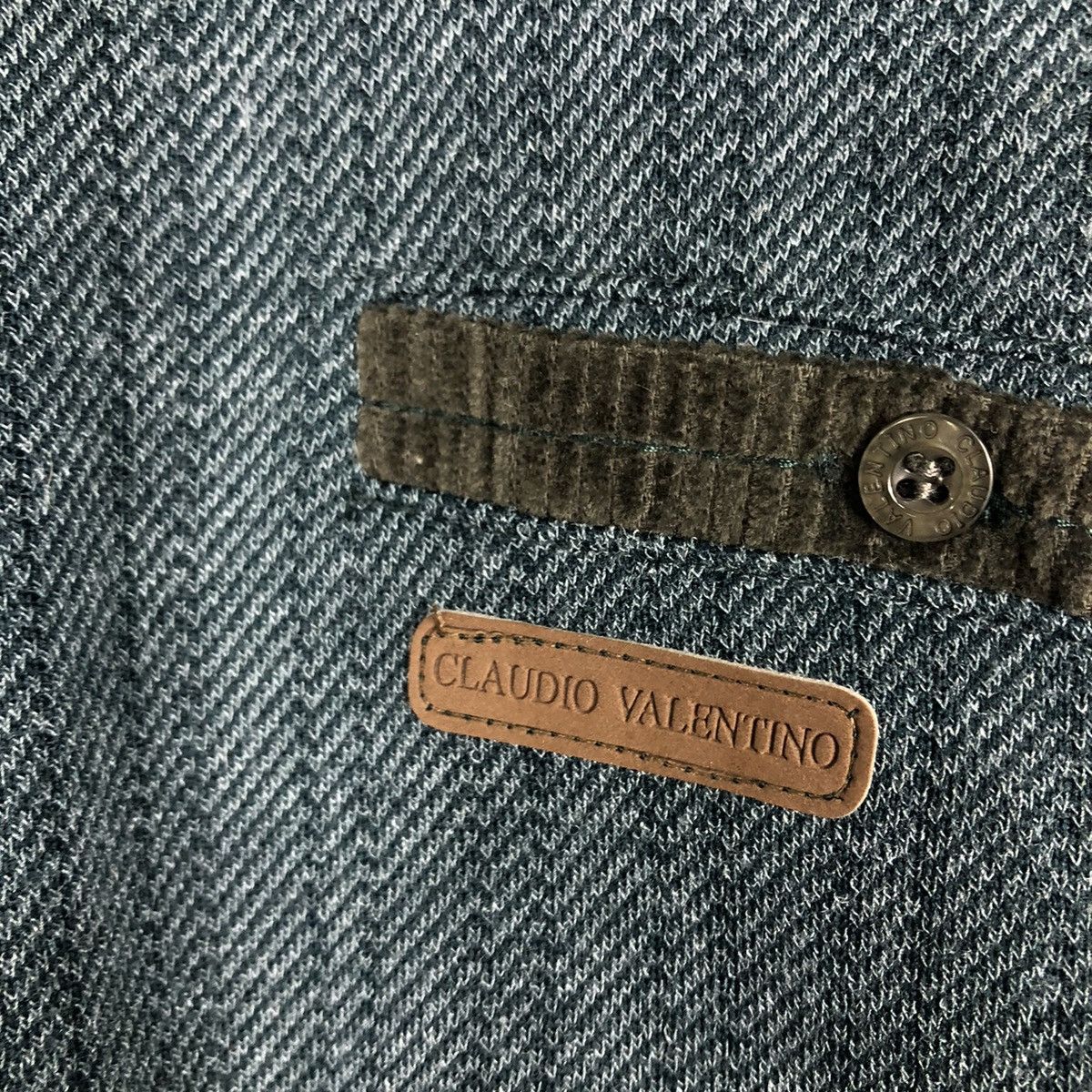 Japanese Brand × Vintage 📌Vintage Collar Sweatshirt Claudio Valentino Paris Size US L / EU 52-54 / 3 - 14 Thumbnail