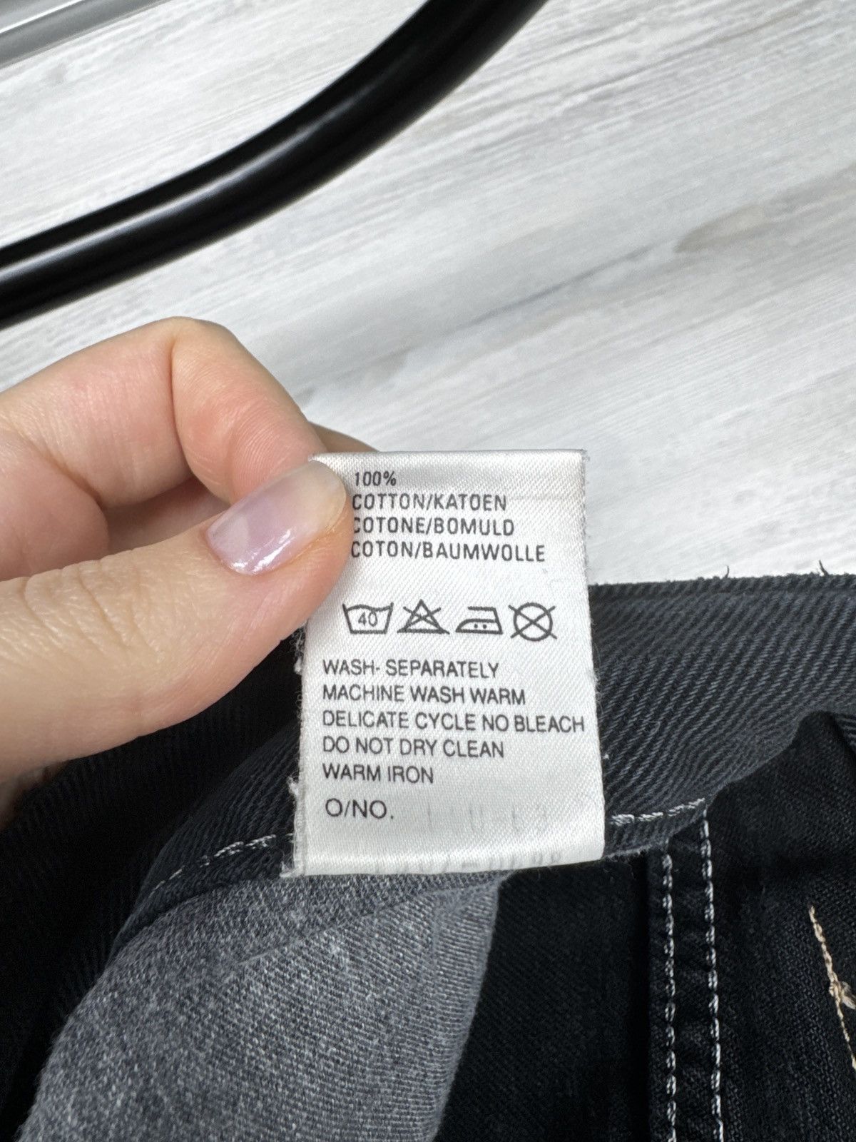 Edwin JeansEdwin international black distressed denim jeans japan Size US 30 / EU 46 - 14 Thumbnail