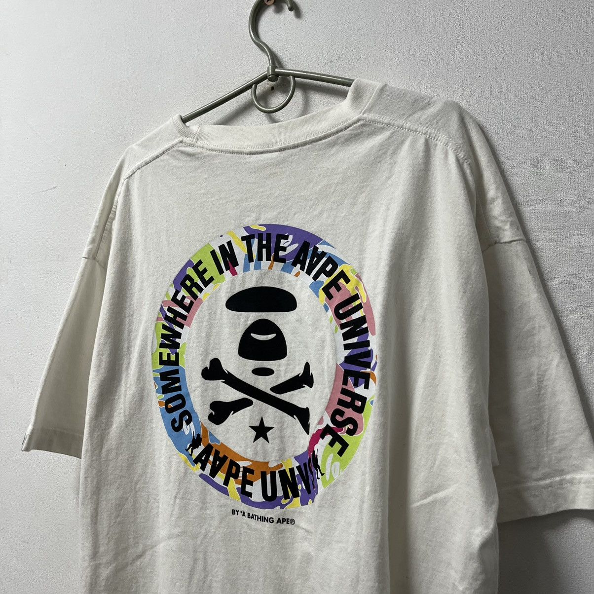 Aape Aape Bape circle logo t-shirt tee big logo Size XL Size US XL / EU 56 / 4 - 3 Thumbnail