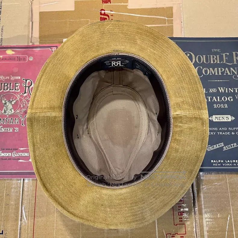 RRL Ralph Lauren RRL Ralph Lauren Suede western cowboy hat Size ONE SIZE - 6 Thumbnail