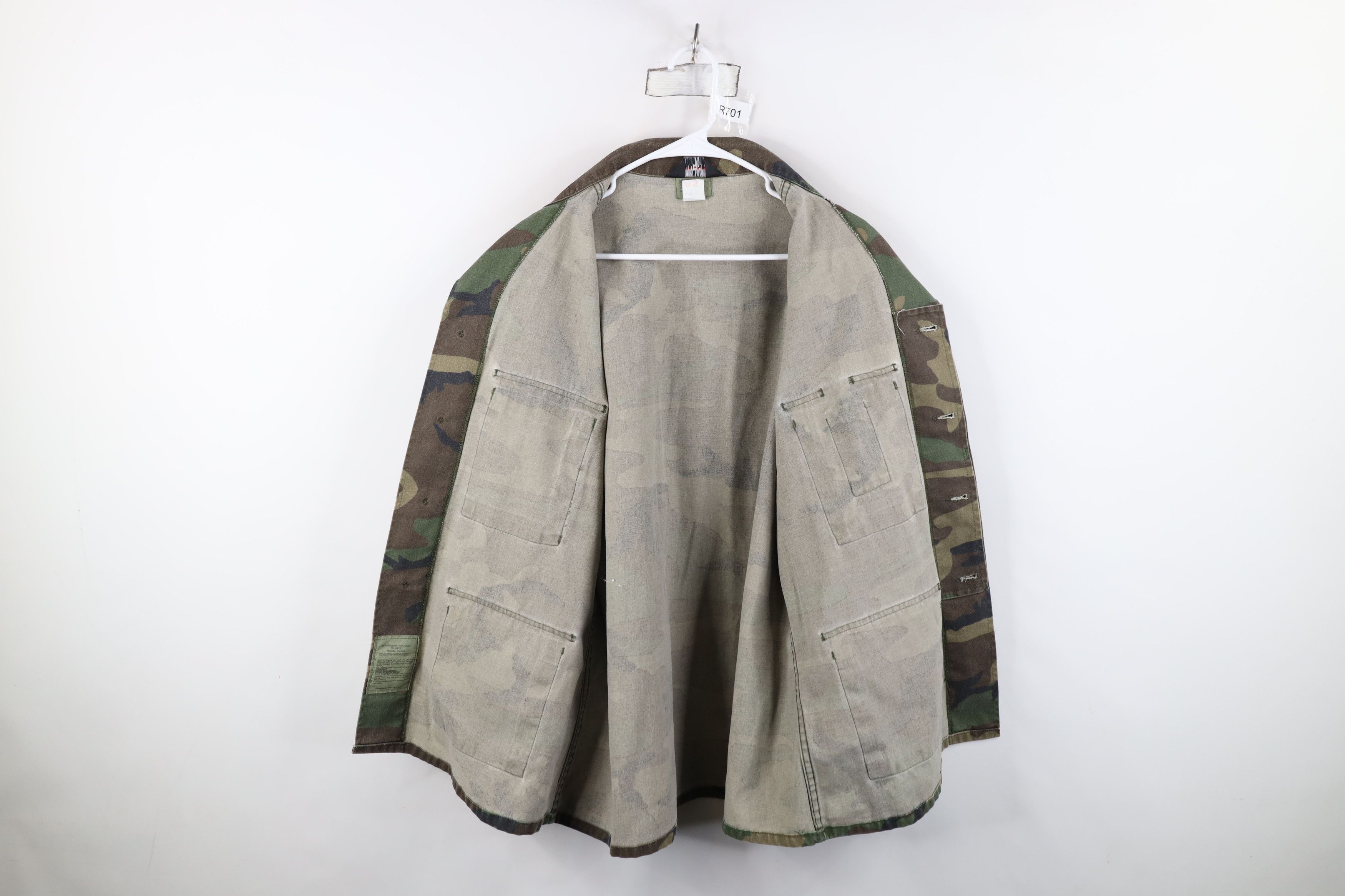 Vintage Vintage 90s Streetwear Military Camouflage Field Jacket Size US L / EU 52-54 / 3 - 12 Thumbnail