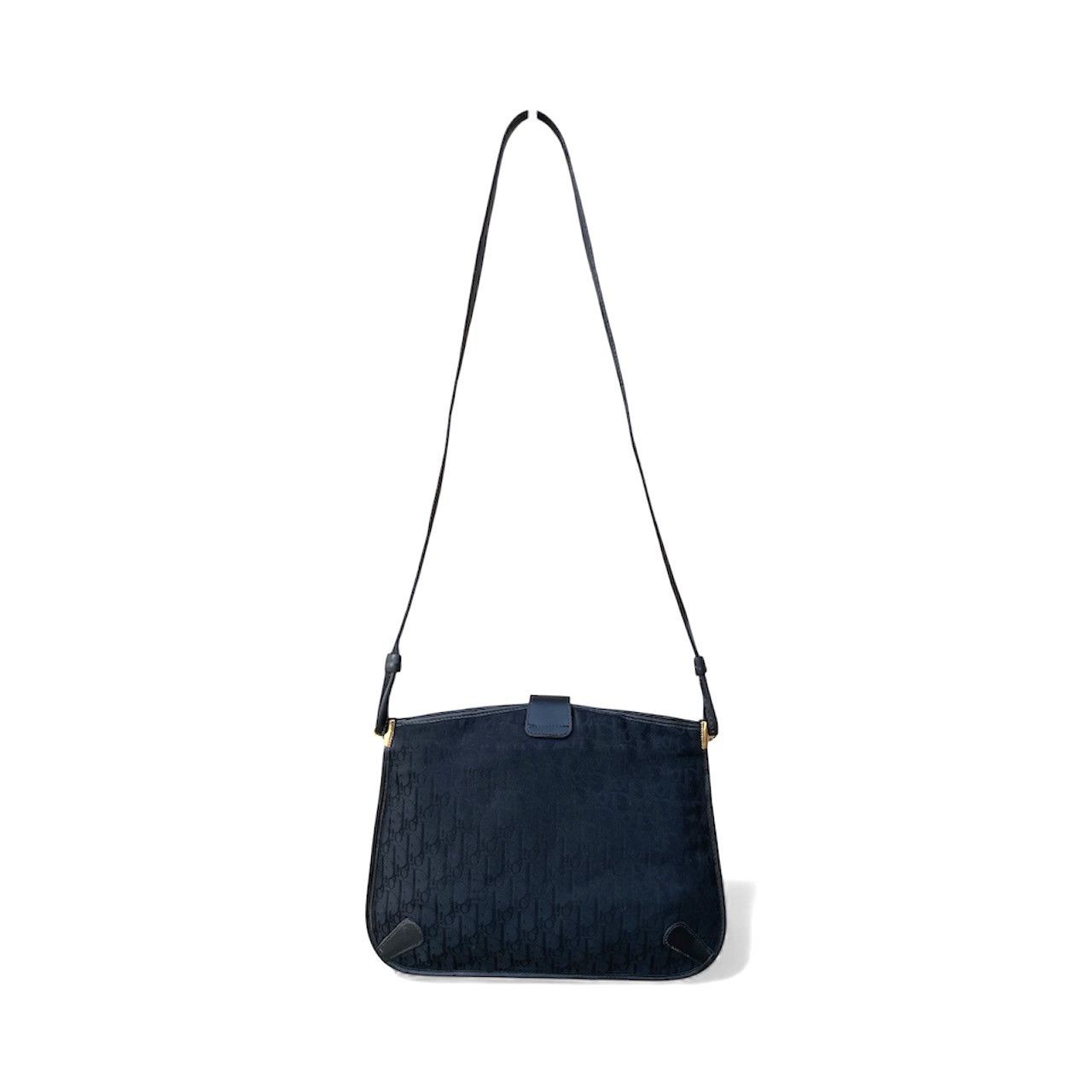 Christian Dior Monsieur Authentic 90s ChristianDior Black Oblique Trotter Canvas Bag Size ONE SIZE - 4 Thumbnail