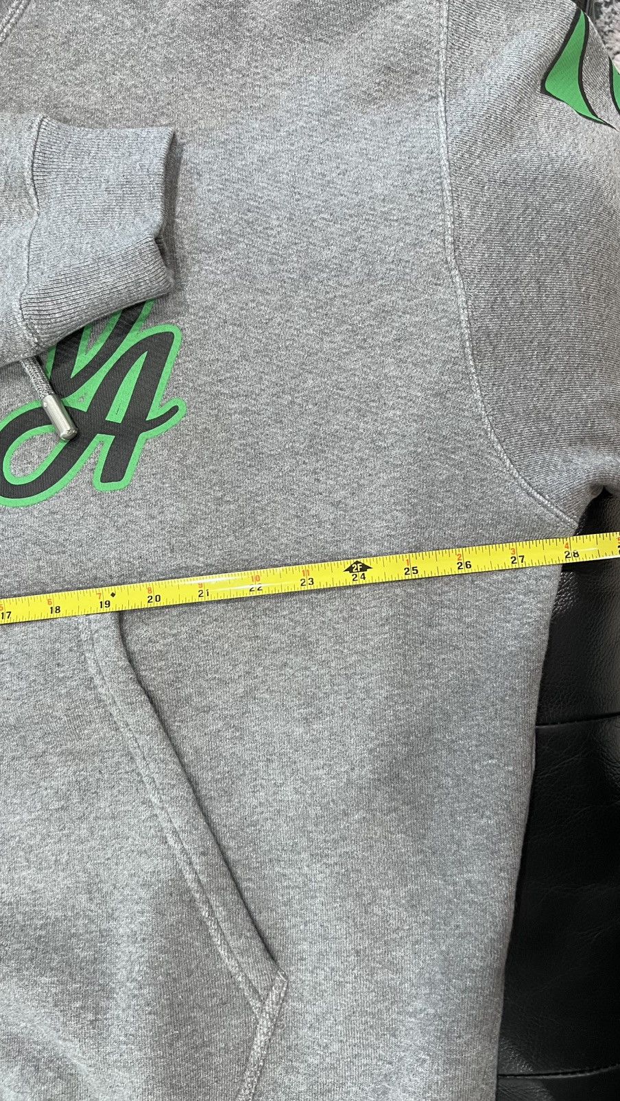 Off-White New Gray Varsity Hoodie by Off-White Size Large Size US L / EU 52-54 / 3 - 9 Thumbnail