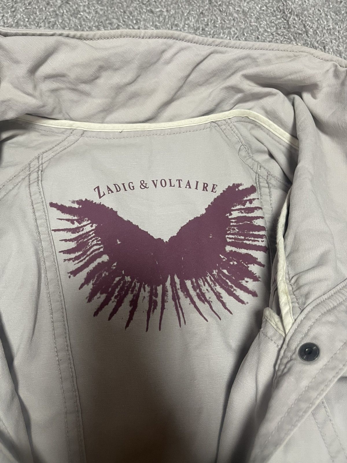 Zadig & Voltaire Zadig & Voltaire Y2K Music Cargo Utility Parka Jacket Size S Size S / US 4 / IT 40 - 17 Thumbnail