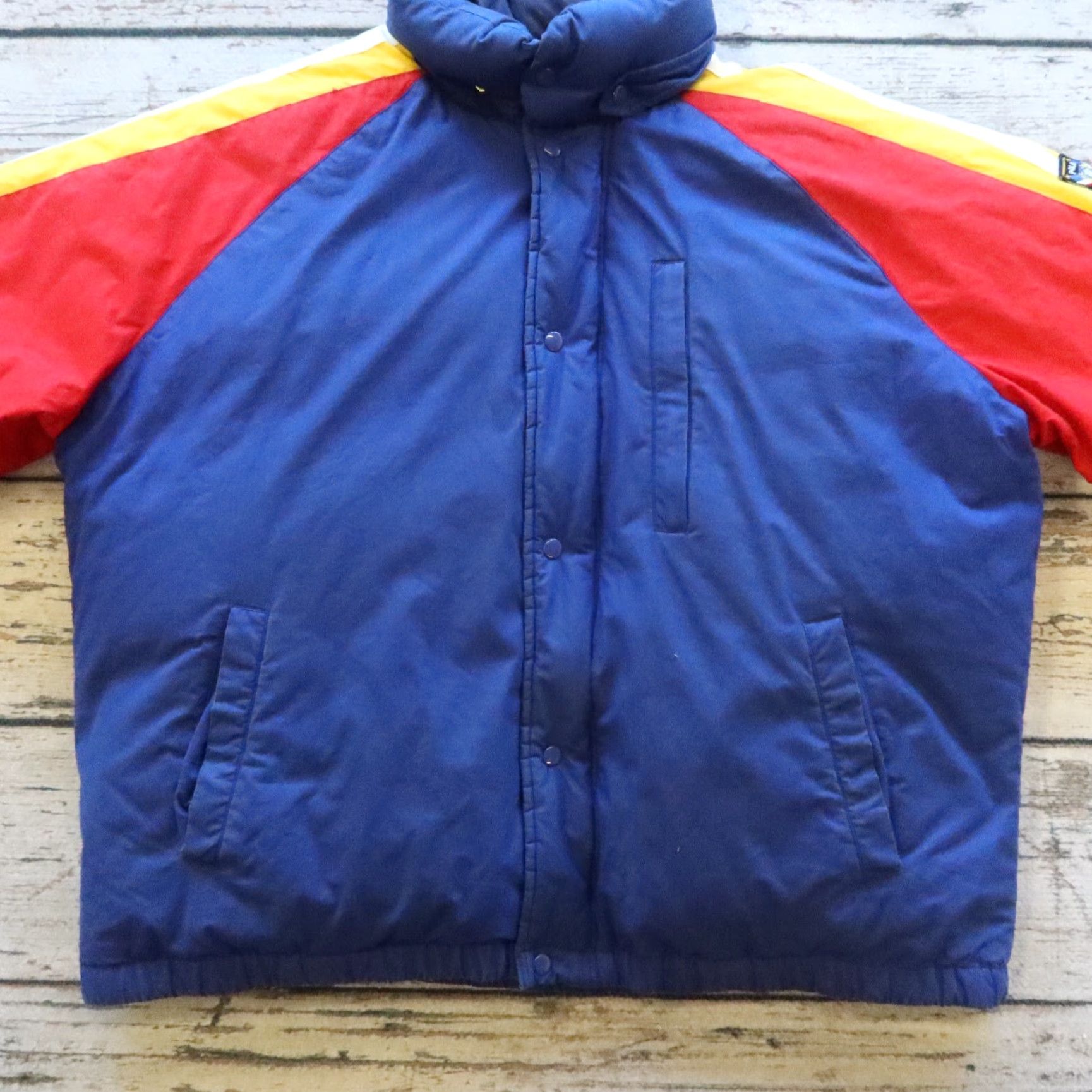 Polo Ralph Lauren VINTAGE Polo Ralph Lauren Crest Logo Puffer Jacket Men's XL Blue 90s Polo Ralph Lauren Crest Logo Puffer Jacket Size US XL / EU 56 / 4 - 3 Thumbnail