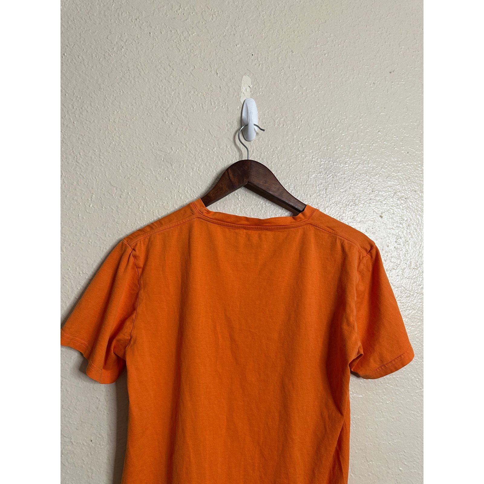 Balmain Balmain Paris ORange Cotton Logo T-shirt Mens Medium Size US M / EU 48-50 / 2 - 3 Thumbnail