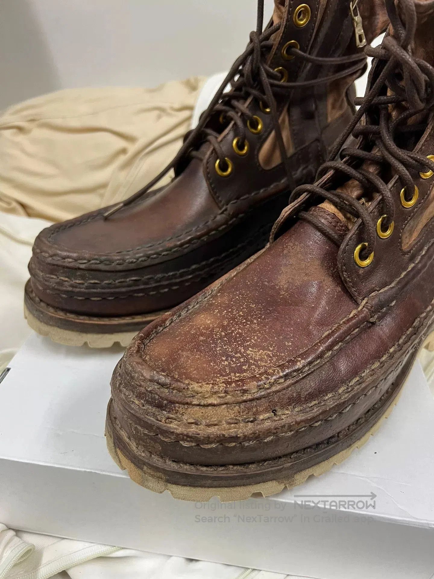 Visvim visvim grizzly mid boots in brown. Size US 9 / EU 42 - 2 Thumbnail
