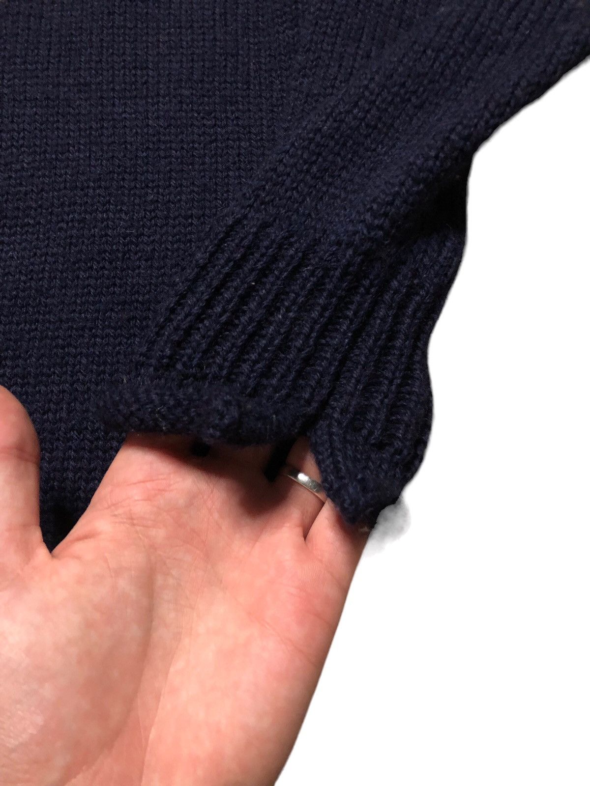 XENIA TELUNTS Xenia Telunts Knitwear Sweater Navy Fisherman Wool Heavy S 1 Size US S / EU 44-46 / 1 - 6 Thumbnail