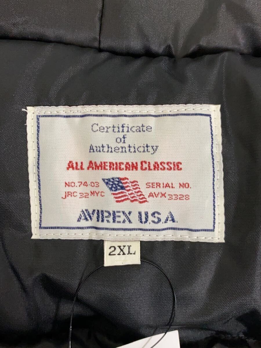 Avirex Avirex Plain Poly Boa Flight Jkt Black Size US XXL / EU 58 / 5 - 3 Thumbnail