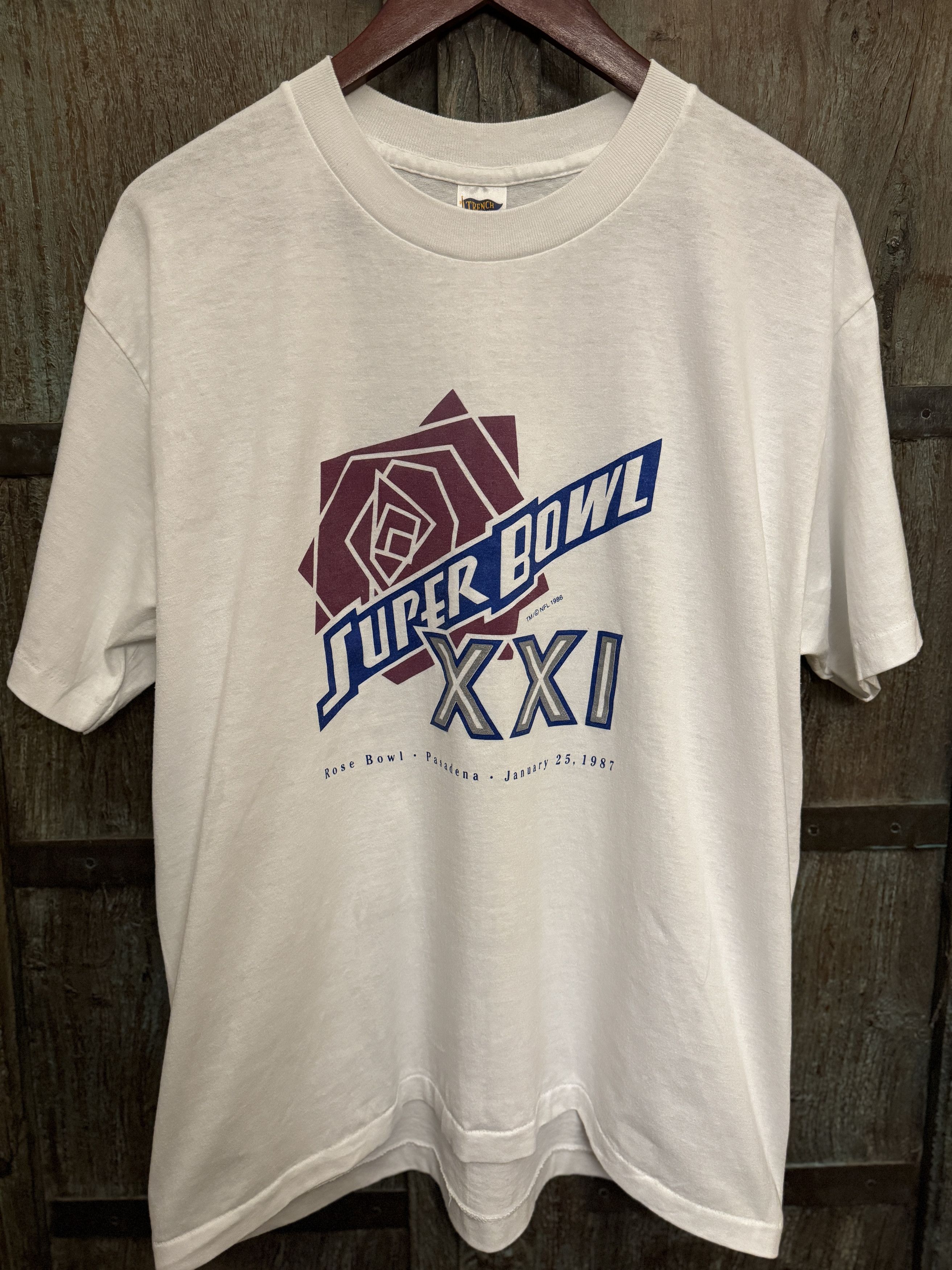 NFL 1987 Super Bowl XXI Shirt Size US XL / EU 56 / 4 - 1 Thumbnail