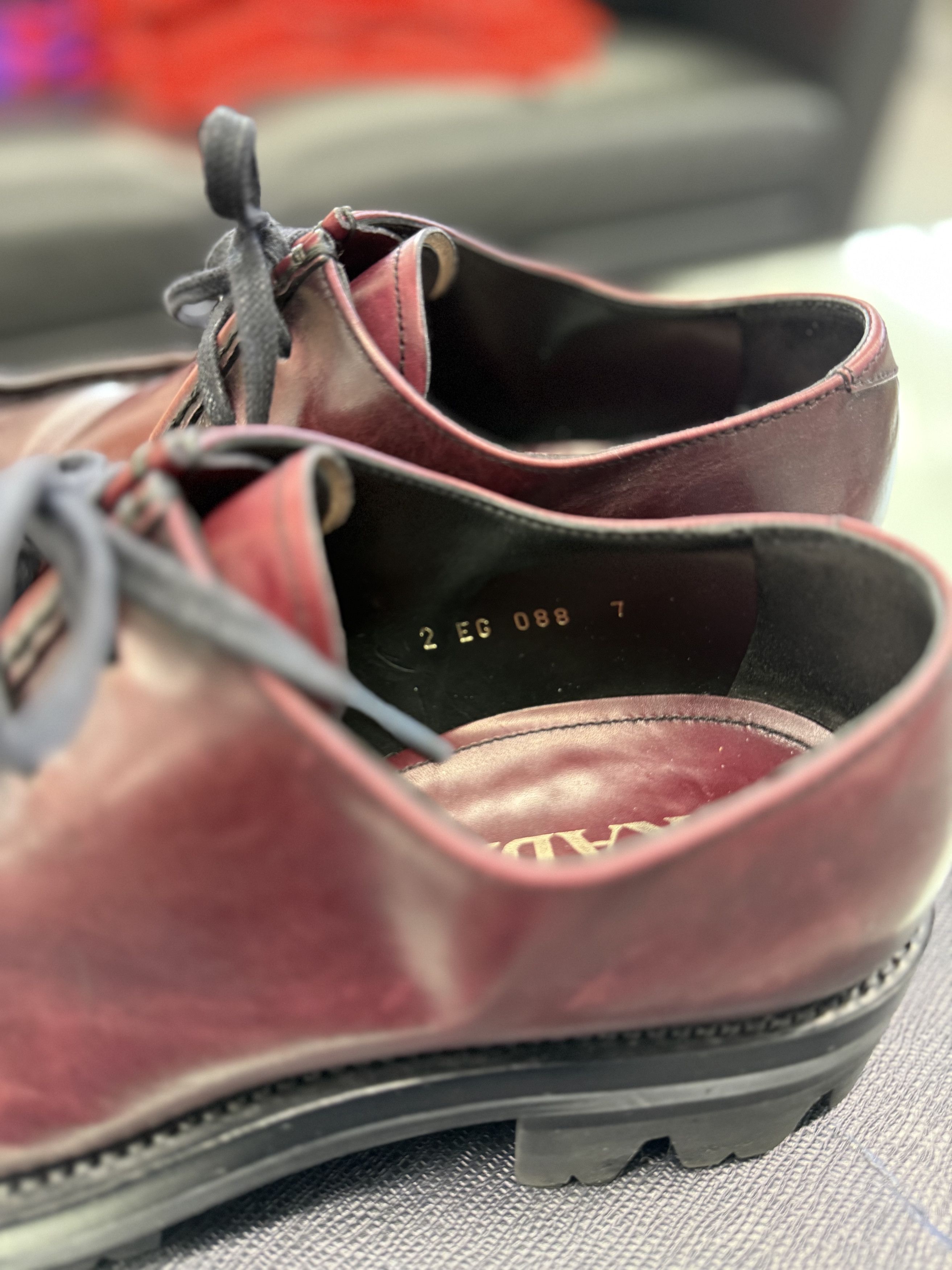 Prada F/W 2013 Prada laceups Size US 8 / EU 41 - 5 Thumbnail