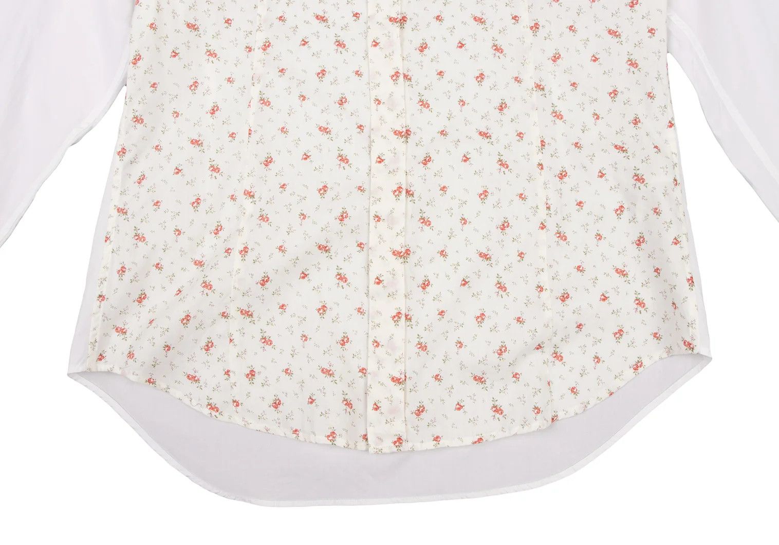 Yohji Yamamoto YOHJI YAMAMOTO Cotton Flower Shirt White 3 Size US S / EU 44-46 / 1 - 8 Thumbnail