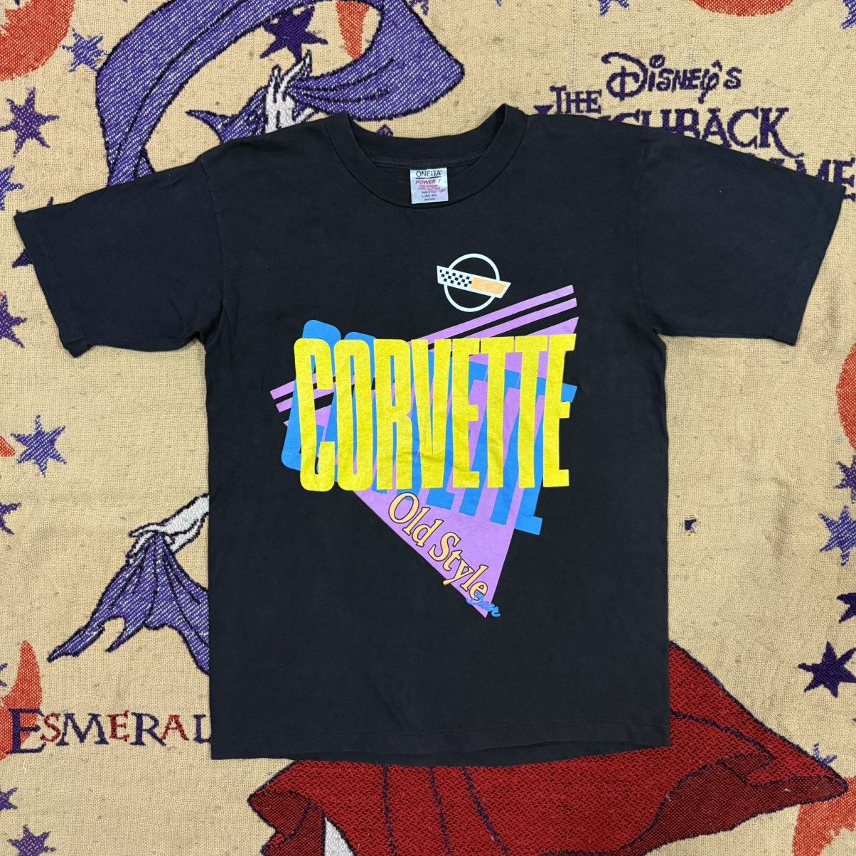 Chevrolet Vintage 90S Chevrolet Corvette T-Shirt Size US L / EU 52-54 / 3 - 1 Thumbnail