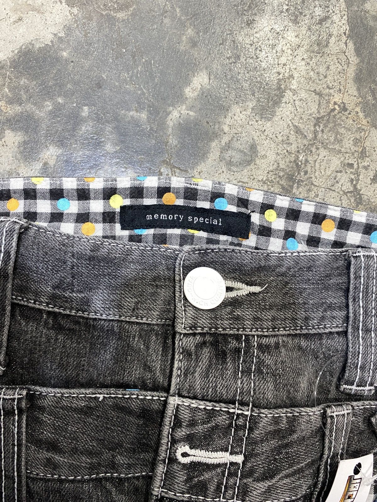 Japanese Brand Rare vintage memory special double waist punk bondage zipper Size US 33 - 10 Thumbnail