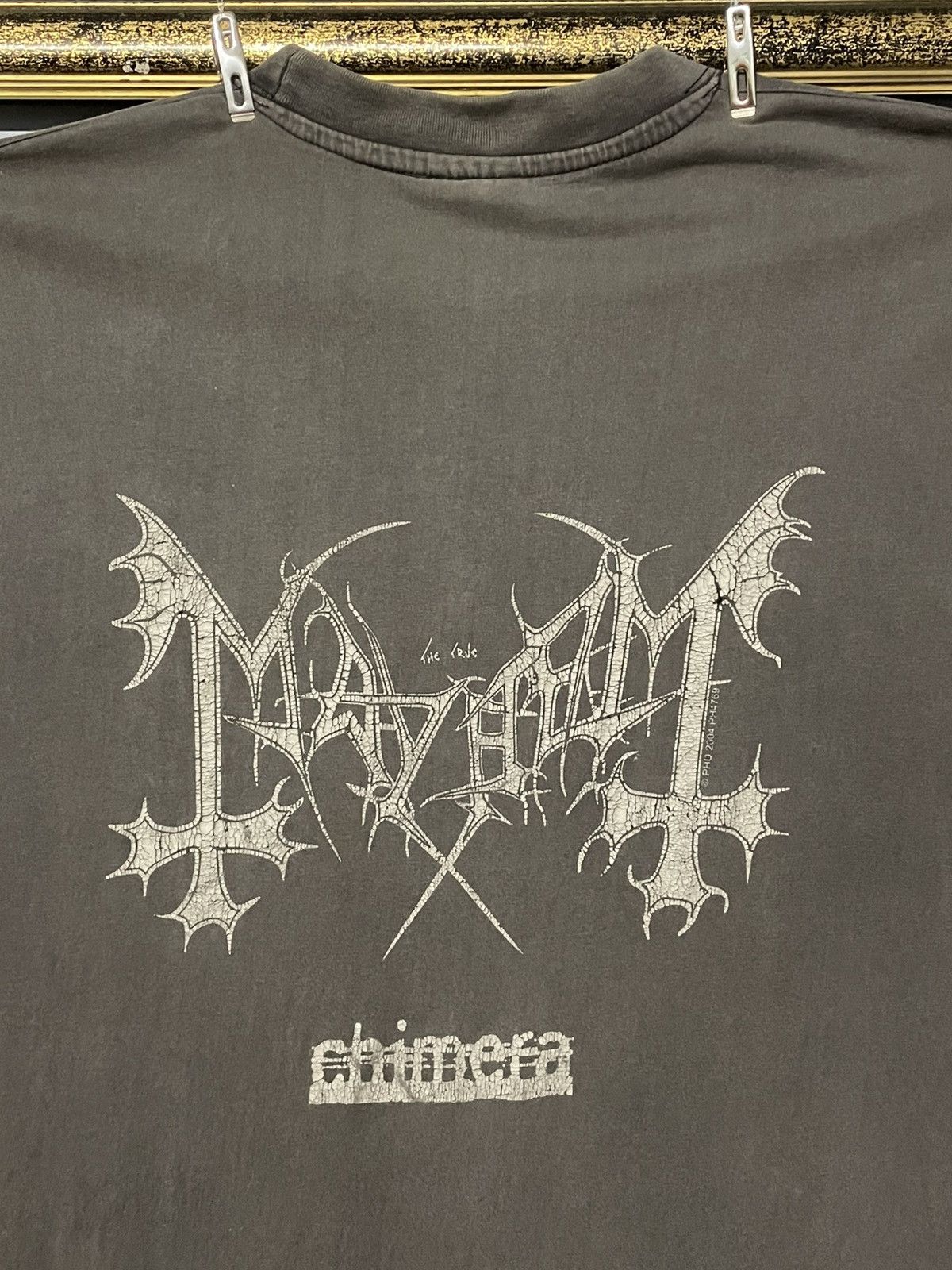 Vintage Vintage Original Band Tees Mayhem Chimera Sunfaded Sleeveles Size US XL / EU 56 / 4 - 10 Thumbnail