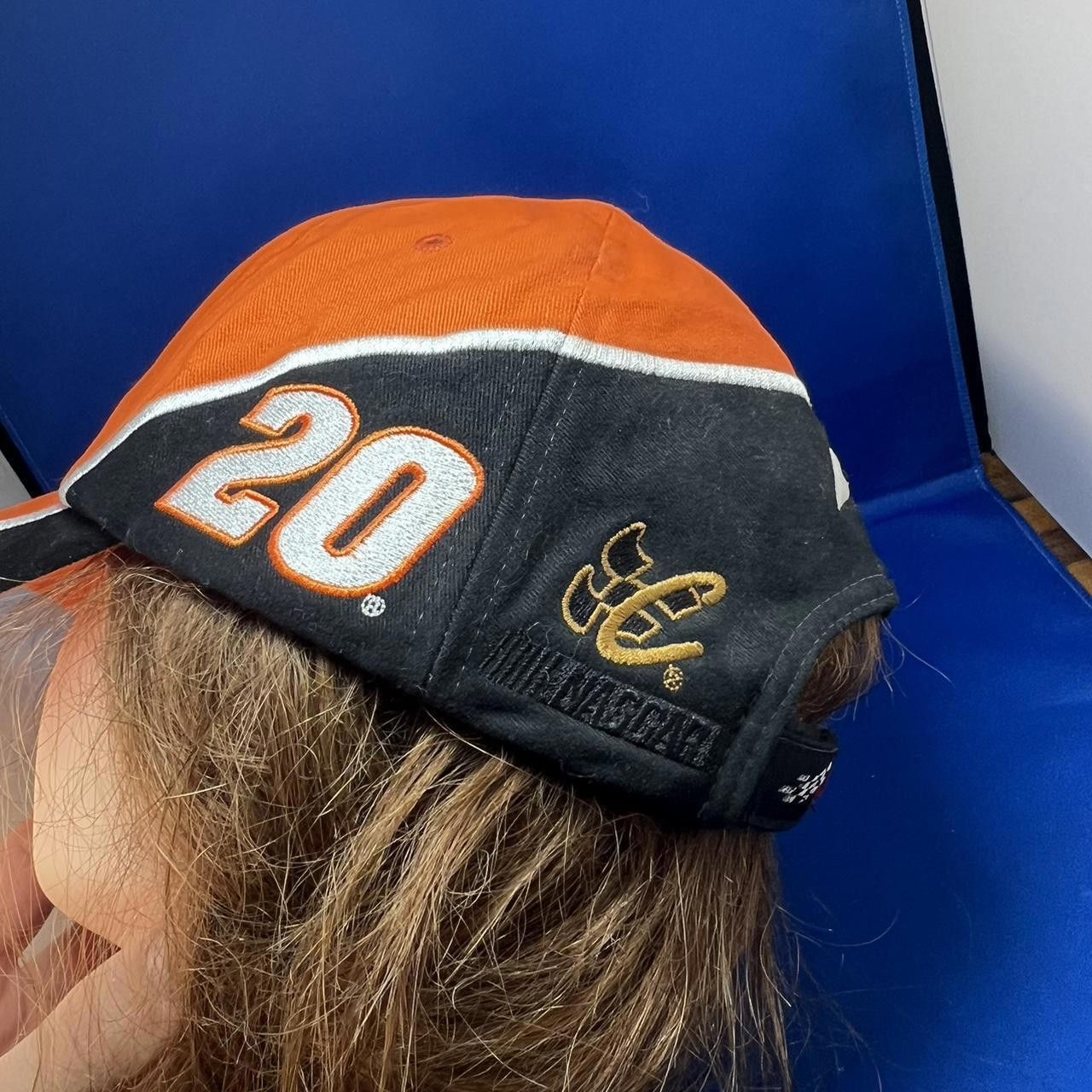 Designer The Home Depot Orange Cap with Gray Accents - NASCAR Racing Size ONE SIZE - 4 Thumbnail