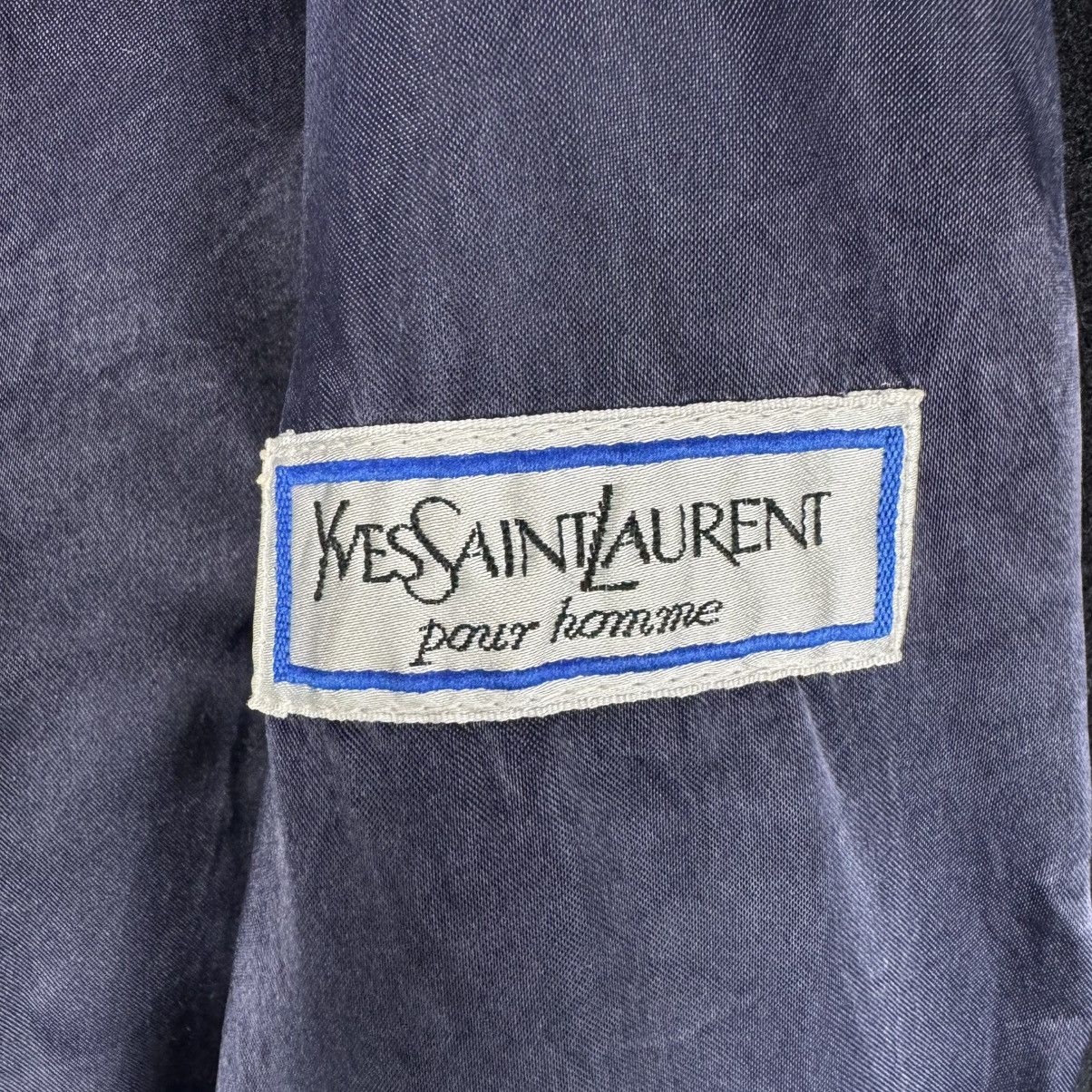 Yves Saint Laurent 🌟YSL YVES SAINT LAURENT CASHMERE LONG COAT JACKET Size US M / EU 48-50 / 2 - 8 Thumbnail
