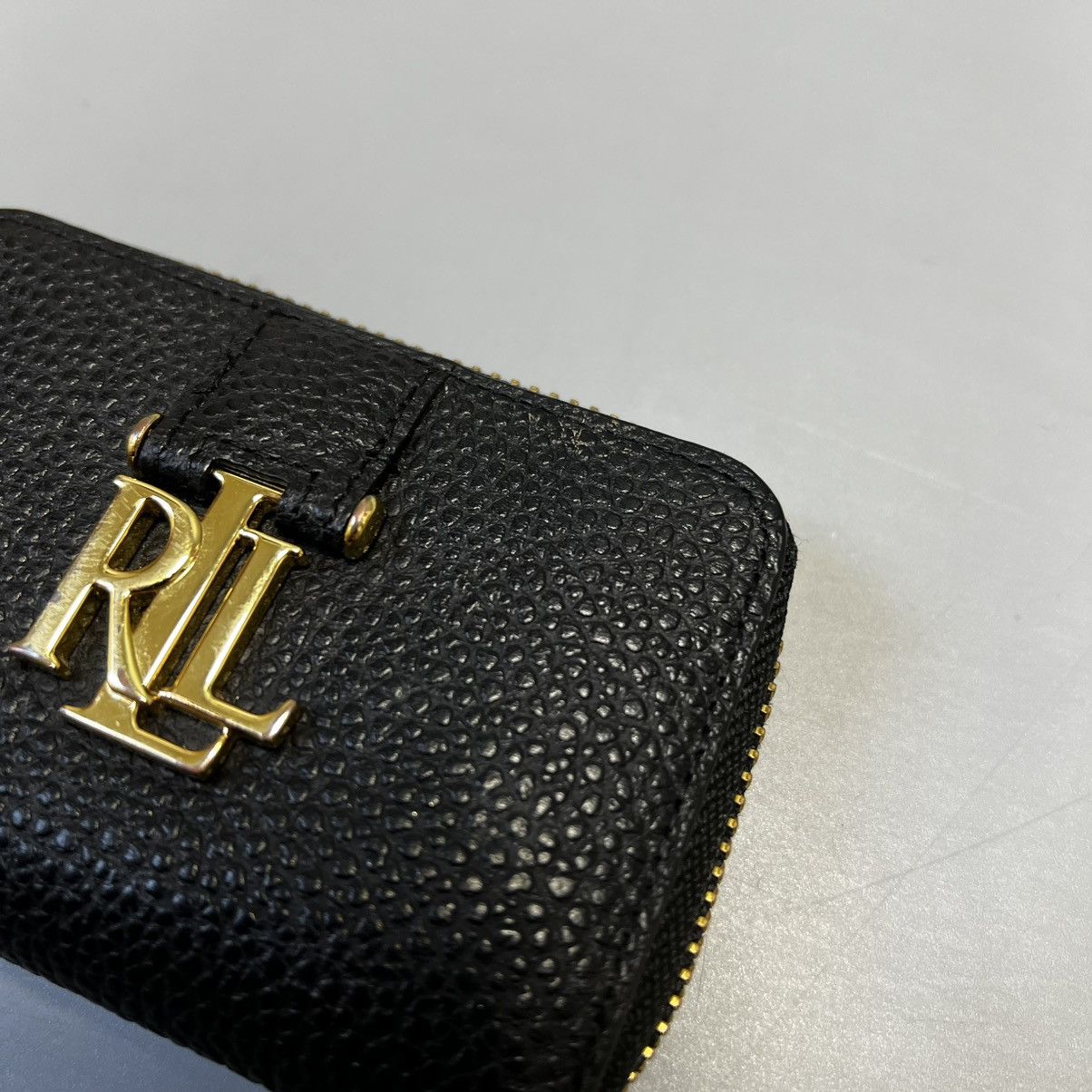 Ralph Lauren Ralph Lauren Leather Wallet Black Size ONE SIZE - 11 Thumbnail