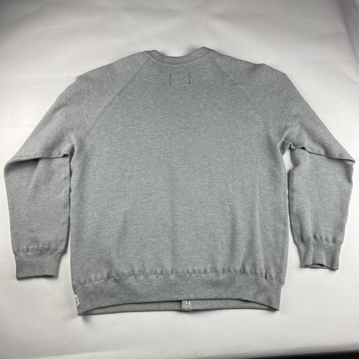 Reigning Champ Reigning Champ Waffle Knit Cardigan Snap-T XL Grey LIKE NEW Size US XL / EU 56 / 4 - 12 Thumbnail