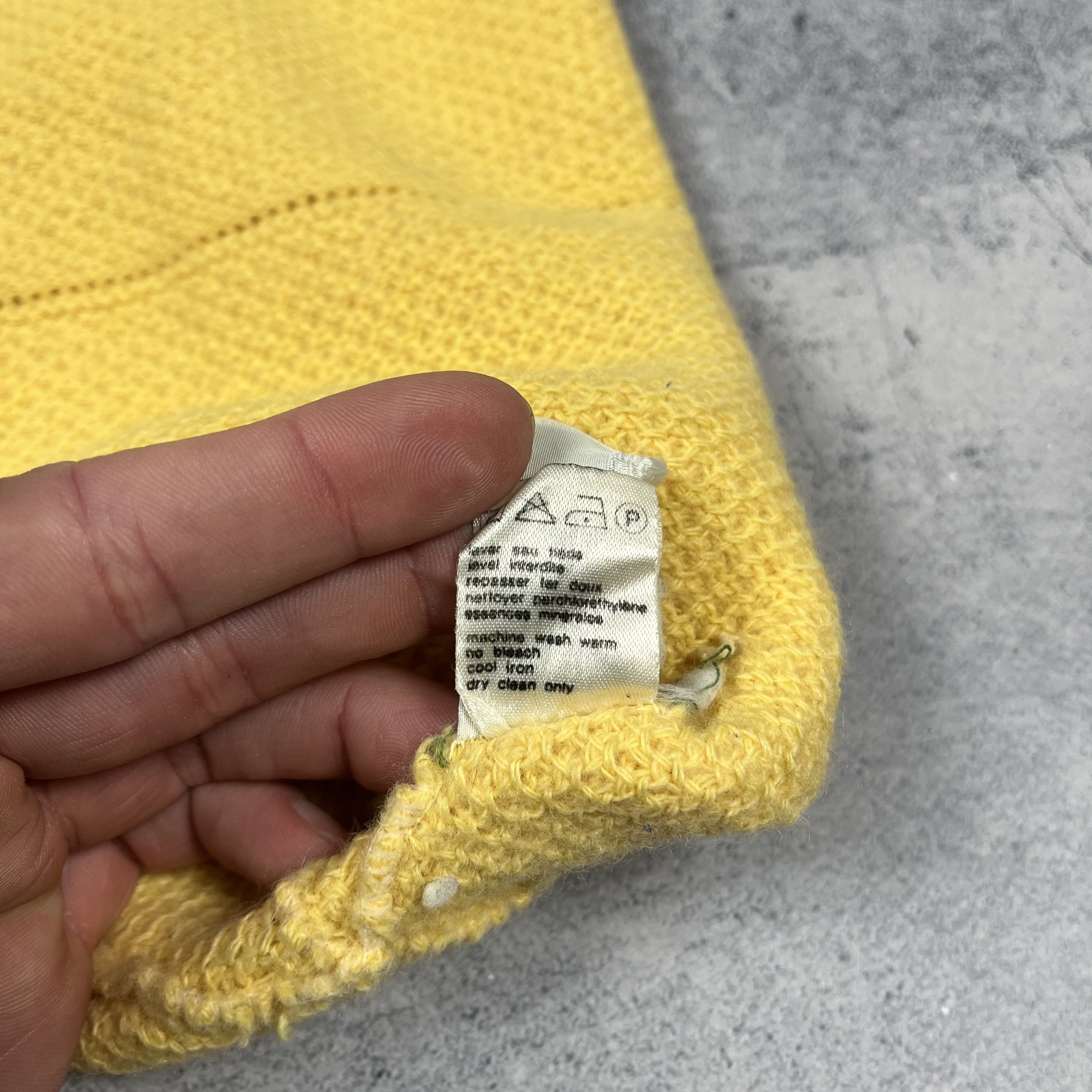 Lacoste Vintage Lacoste Chemise Yellow Beanie Hat 90’s Size ONE SIZE - 8 Thumbnail