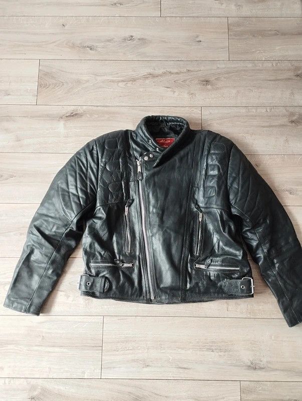 Other Akaso biker vintage leather jacket 80/90s size XL Size US XL / EU 56 / 4 - 1 Thumbnail