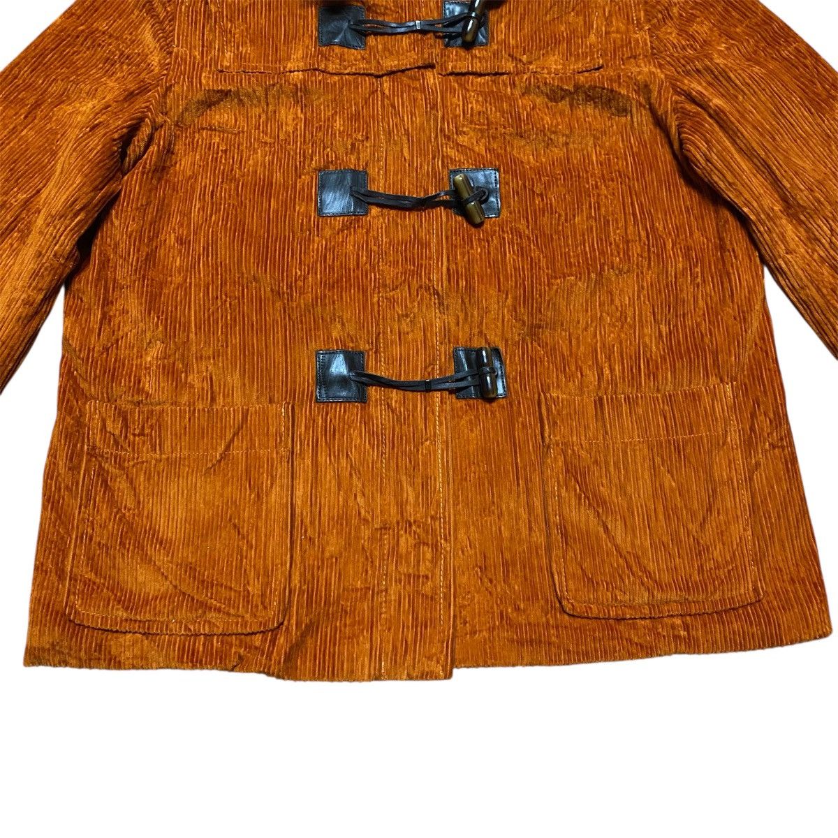 Weekend Max Mara Rare‼️🔥MaxMara Weekend Corduroy Duffle Coat Hooded Size M / US 6-8 / IT 42-44 - 11 Thumbnail