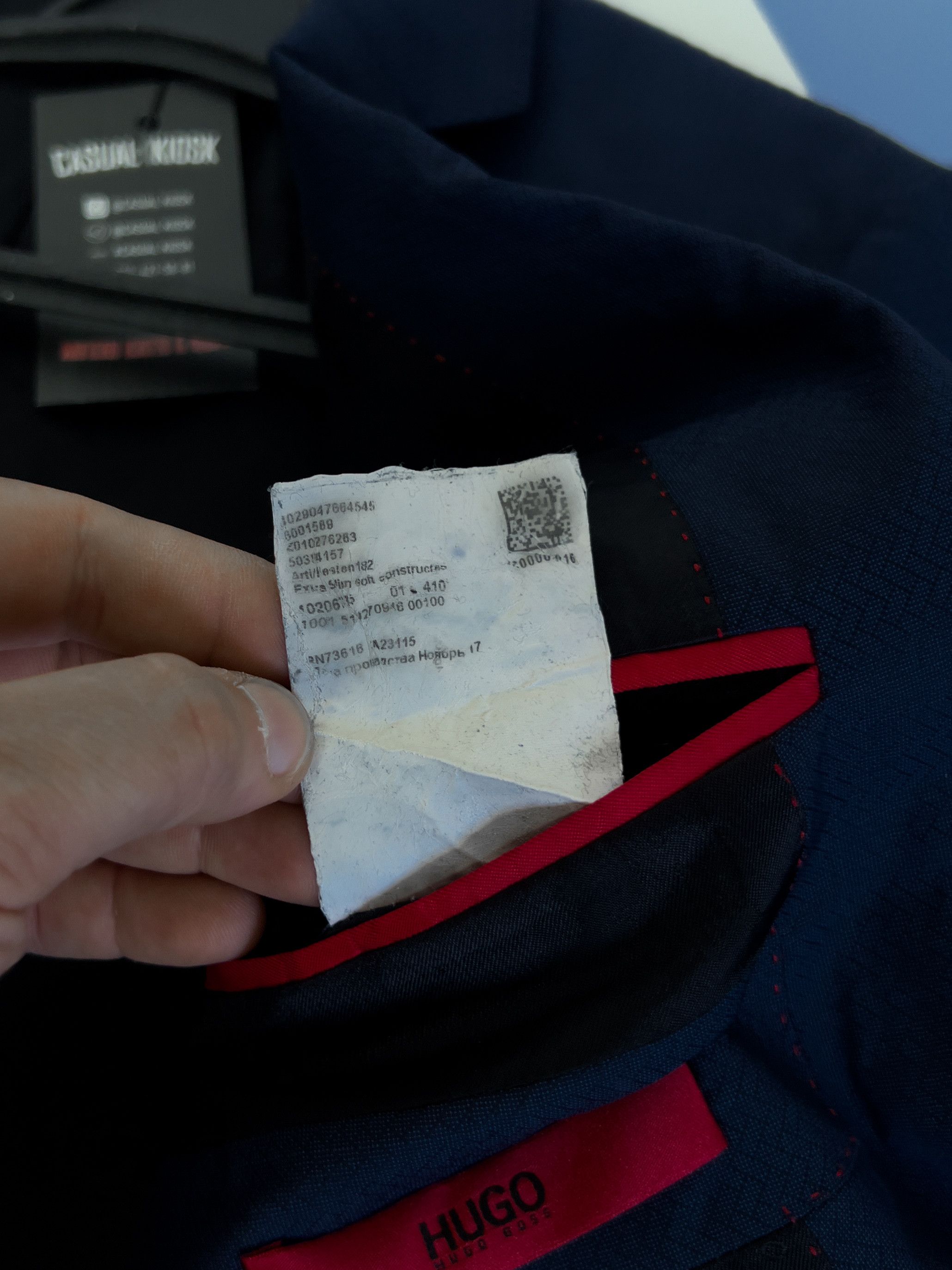 Hugo Boss HUGO BOSS Men`s Blazer Size 36R - 7 Thumbnail