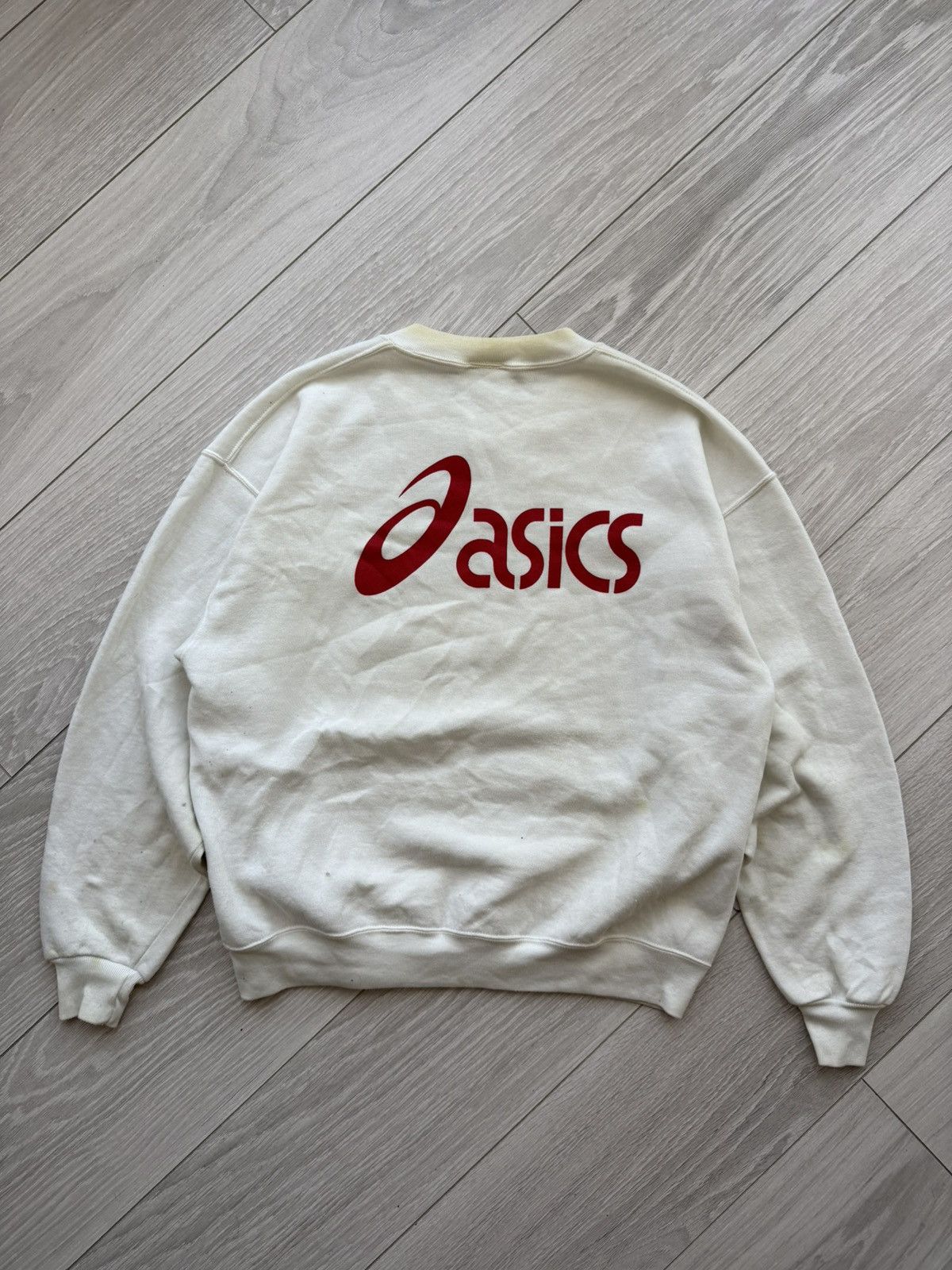 Asics 🏃🏻 Vintage 1996 Asics Floral London marathon sweater England Size US XL / EU 56 / 4 - 7 Thumbnail