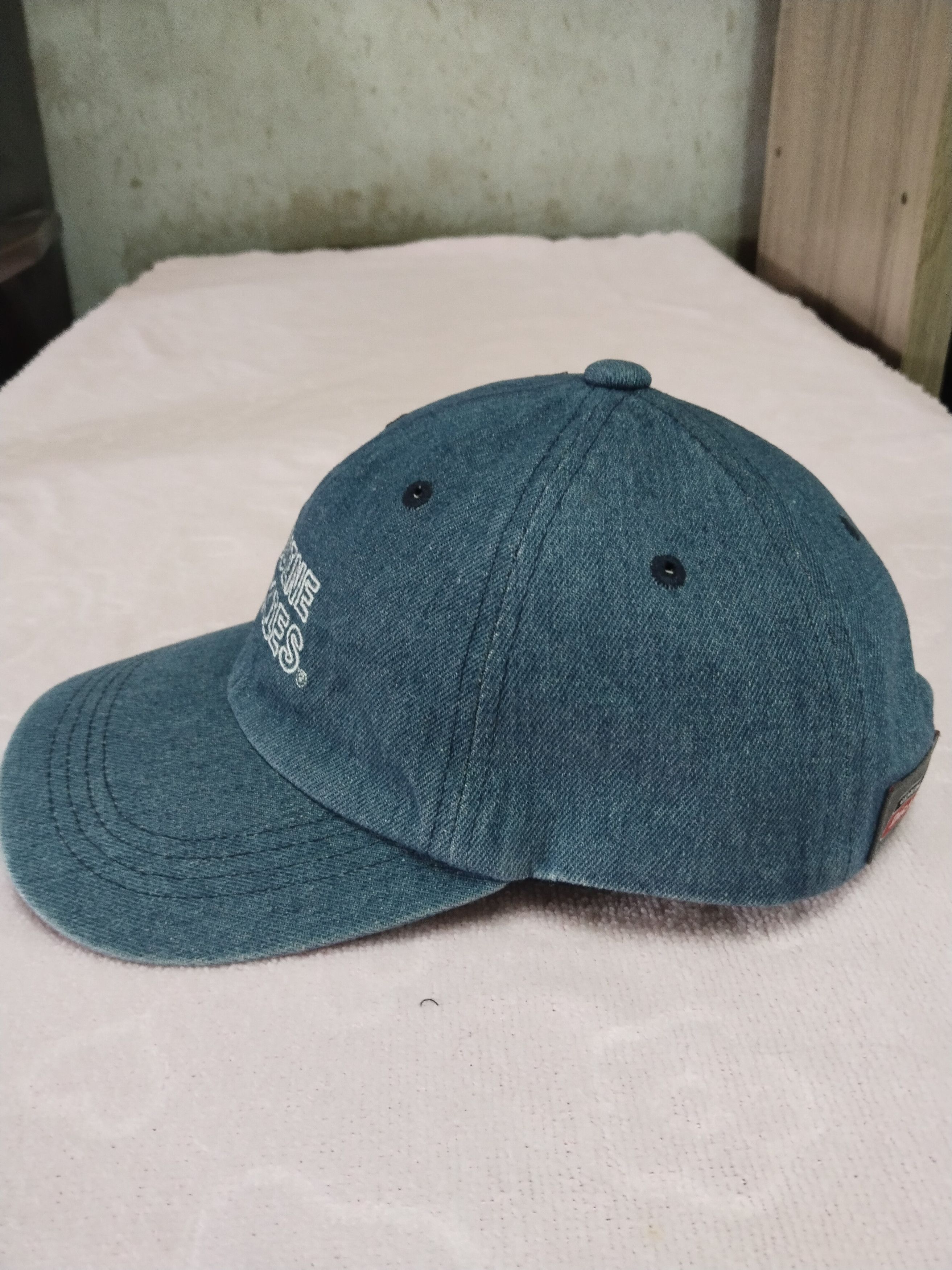 Dickies VINTAGE GENUINE DICKIES DENIM POLO CAP Size ONE SIZE - 3 Thumbnail