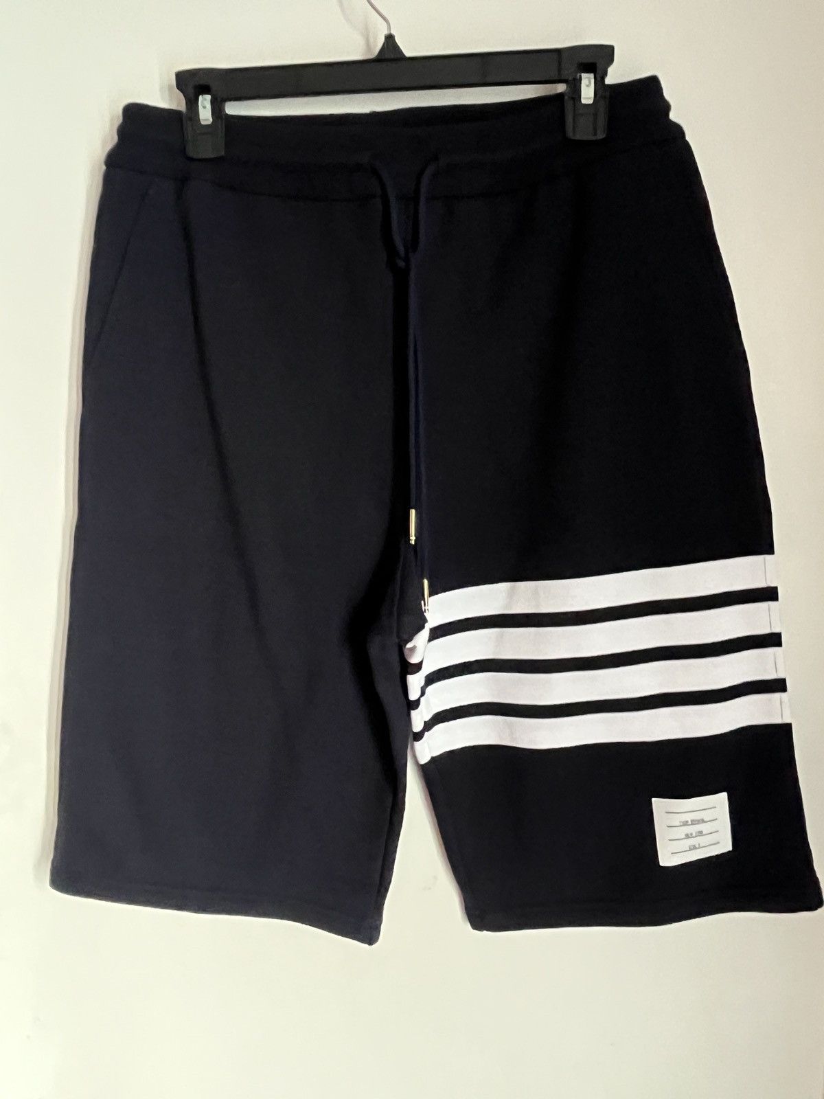 Thom Browne Thom Browne Classic 4 Bar Loop Back Sweat Shorts Sz 3 Size US 36 / EU 52 - 1 Thumbnail