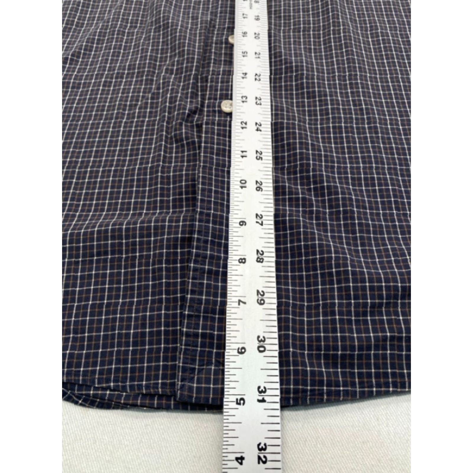 Ralph Lauren VINTAGE Ralph Lauren Long Sleeve Button Up Mens XL Check Classic Fit Shirt 3605 Size US XL / EU 56 / 4 - 6 Thumbnail