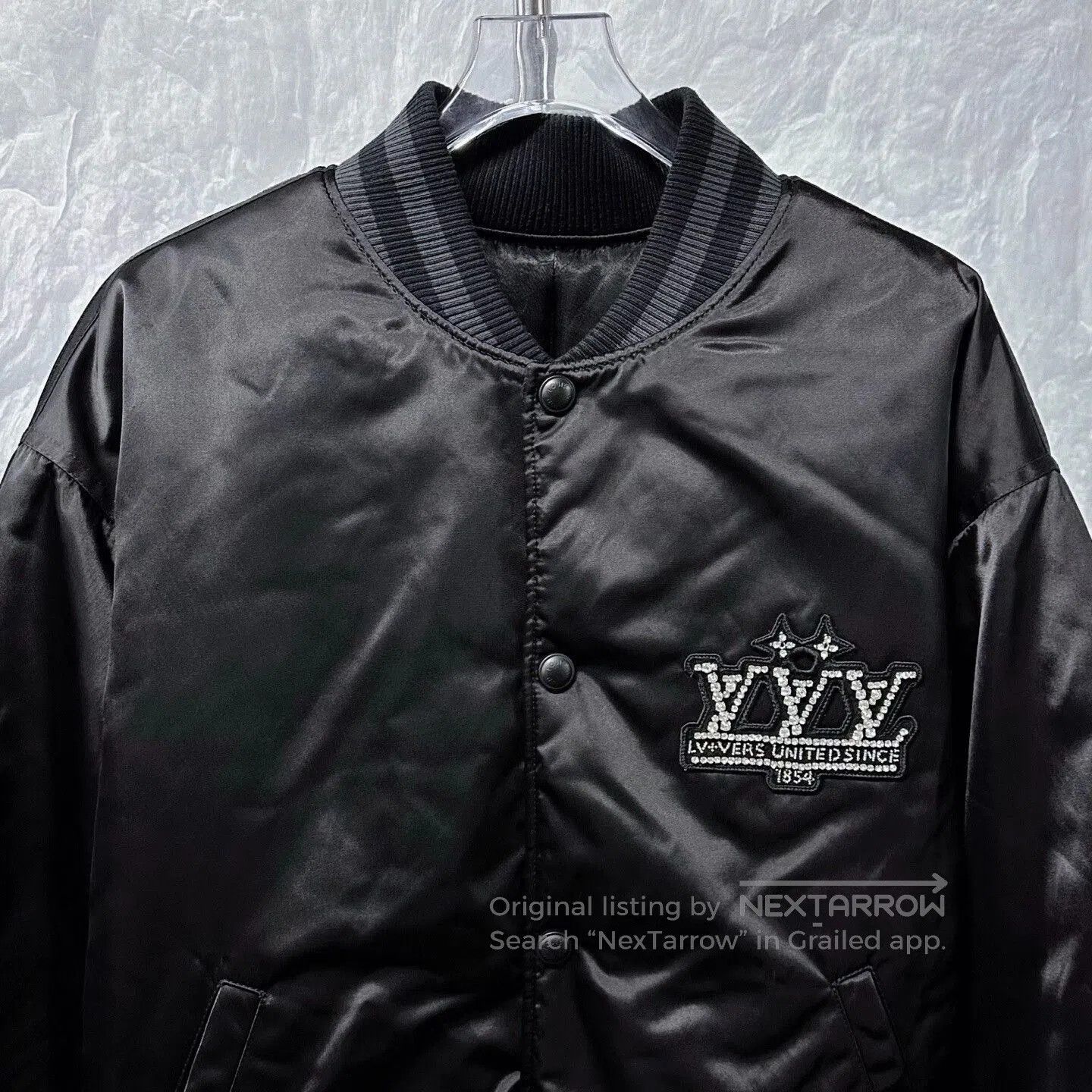 Louis Vuitton louis vuitton ss25 rhinestone baseball jacket. Size US L / EU 52-54 / 3 - 2 Thumbnail