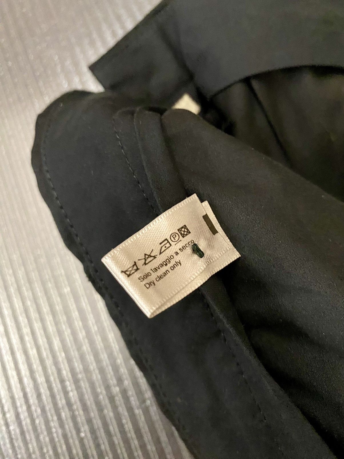Bottega Veneta Bottega Veneta 🇮🇹 Nero wool dual pleat dress slacks 34 NEW Size US 34 / EU 50 - 13 Thumbnail