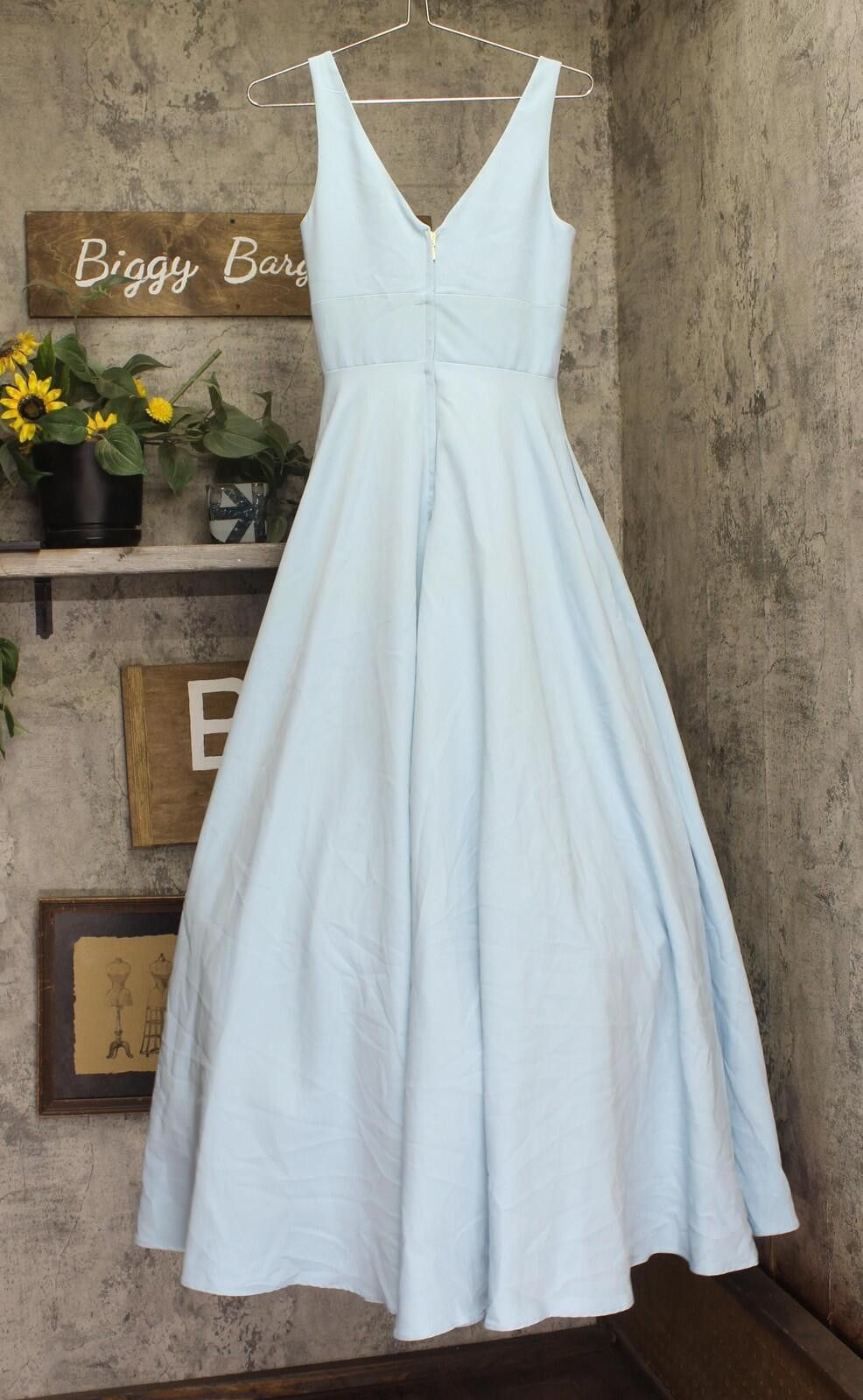 Other Mac Duggal Classic A-line Ballgown Gown Dress Powder Blue 2 Size XS / US 0-2 / IT 36-38 - 2 Thumbnail
