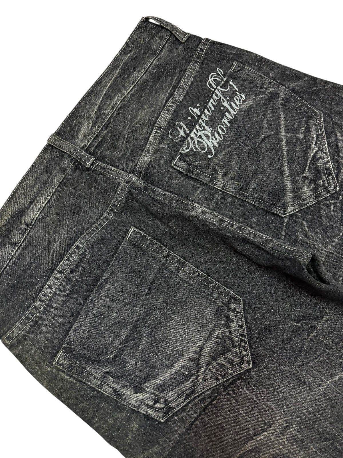 Japanese Brand Vtg Wild Life Japan Short Jeans Size US 34 / EU 50 - 6 Thumbnail