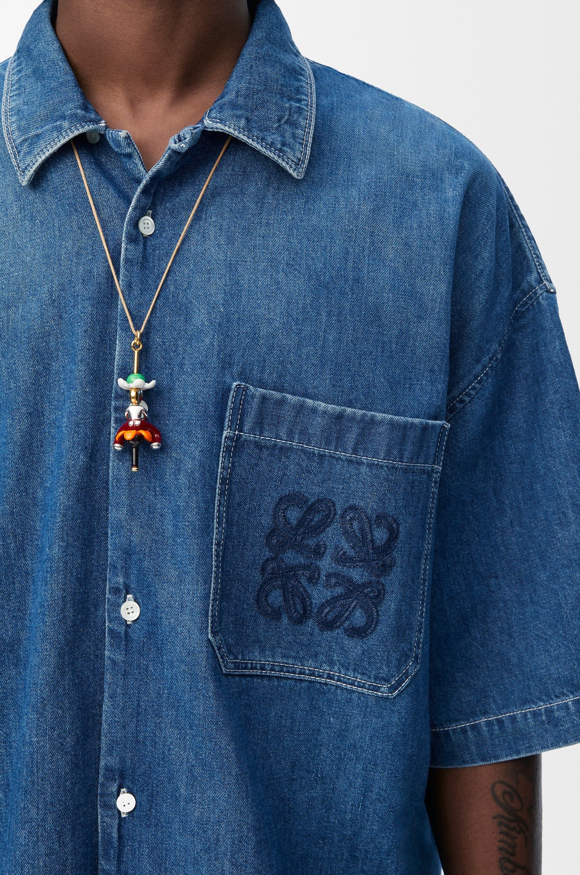 Loewe o1w1db10426 Shirts in Blue Size US S / EU 44-46 / 1 - 2 Thumbnail
