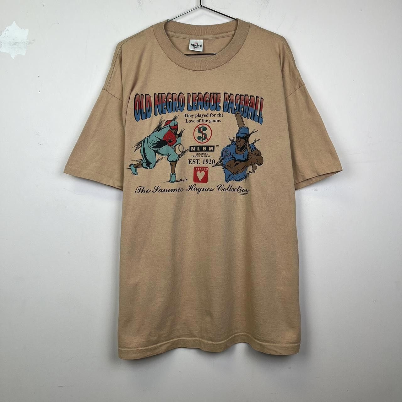 Vintage Sammie Haynes Old Negro League Baseball T-Shirt