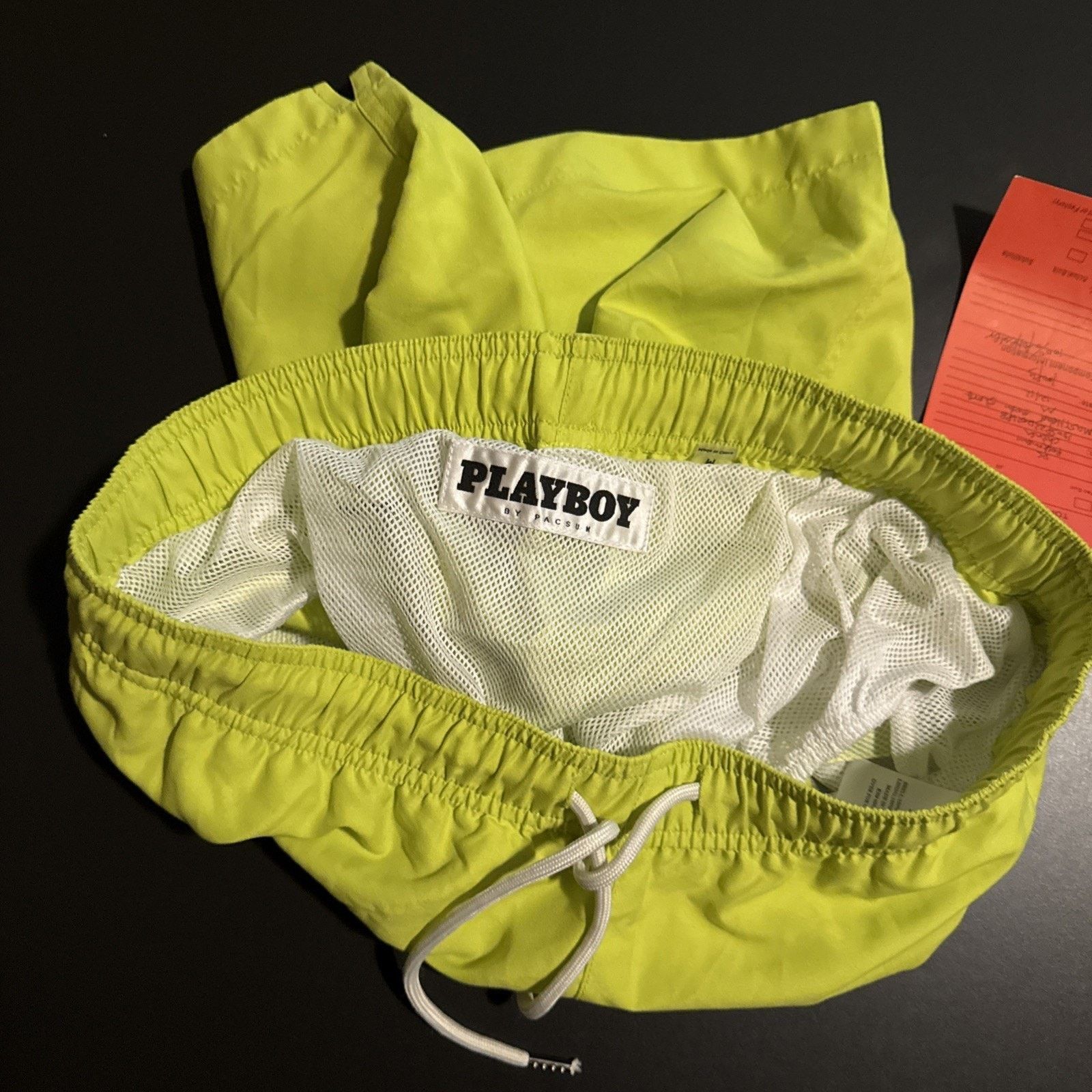 Pacsun Playboy by Pacsun Men’s Swim Trunks Mesh Pockets Med. NWT Size US 36 / EU 52 - 3 Thumbnail