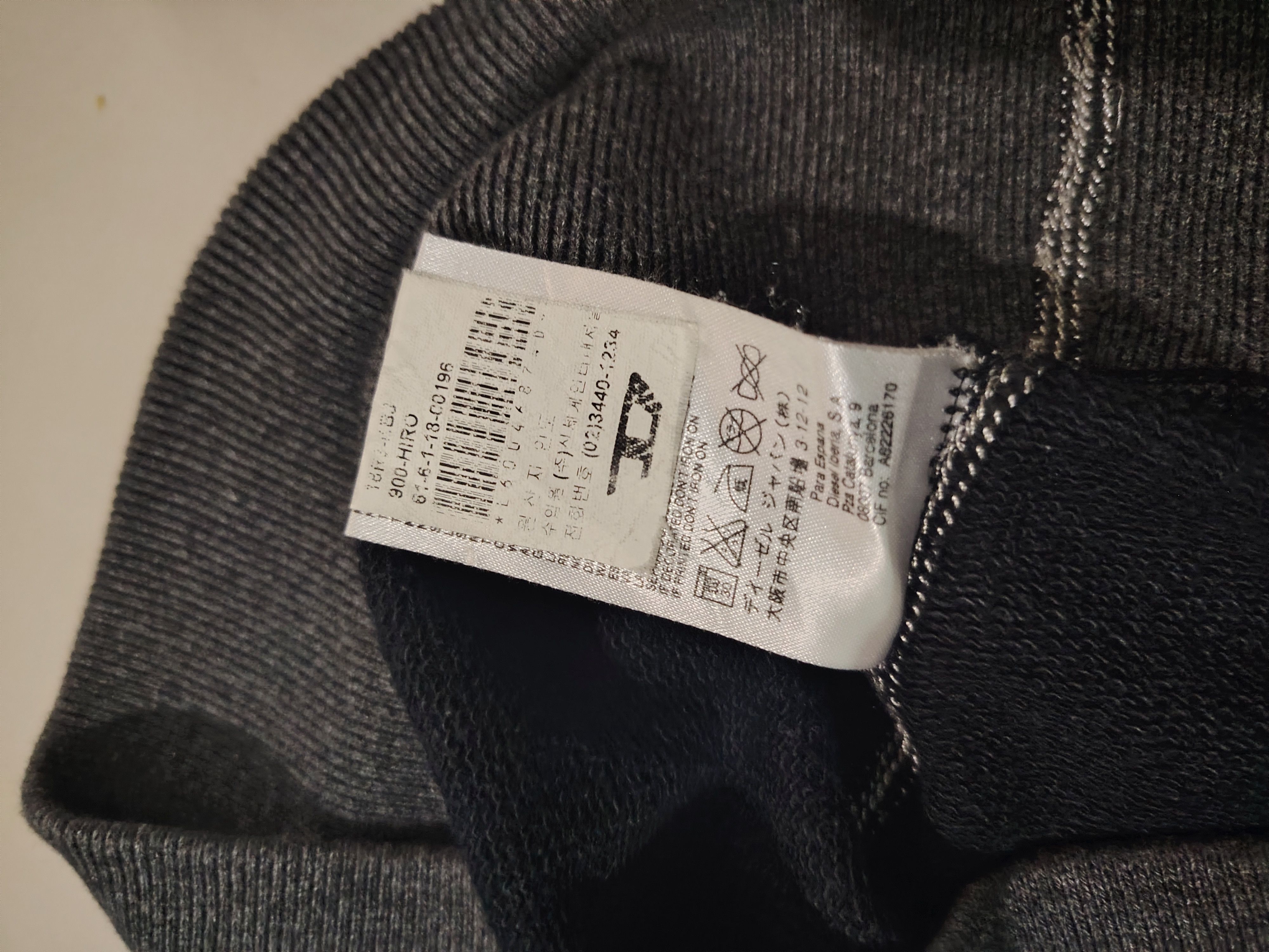 Diesel The Diesel Black Sun Sweatshirt Size US XL / EU 56 / 4 - 7 Thumbnail