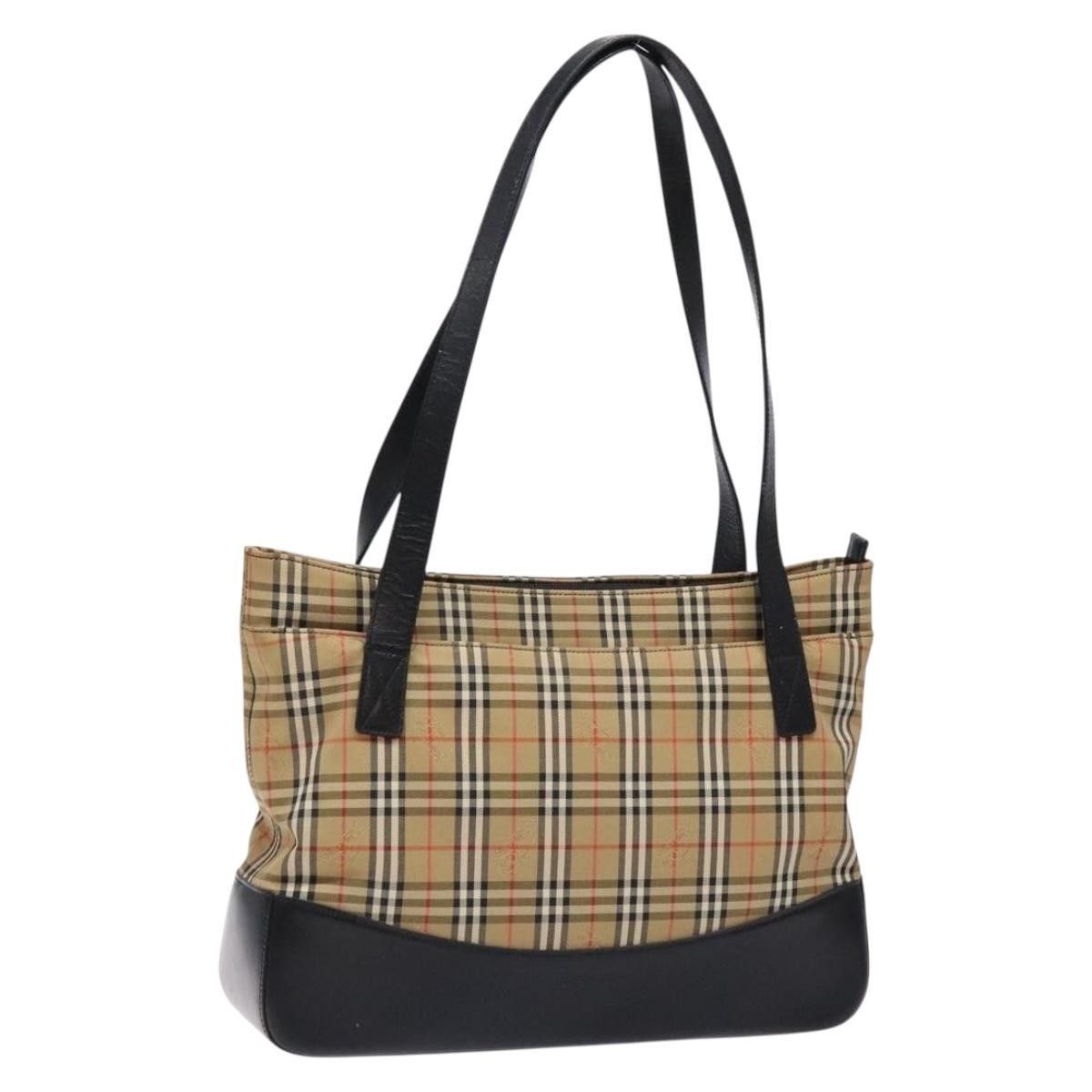 Burberry Burberry Nova Check Tote canvas check pattern Size ONE SIZE - 1 Thumbnail