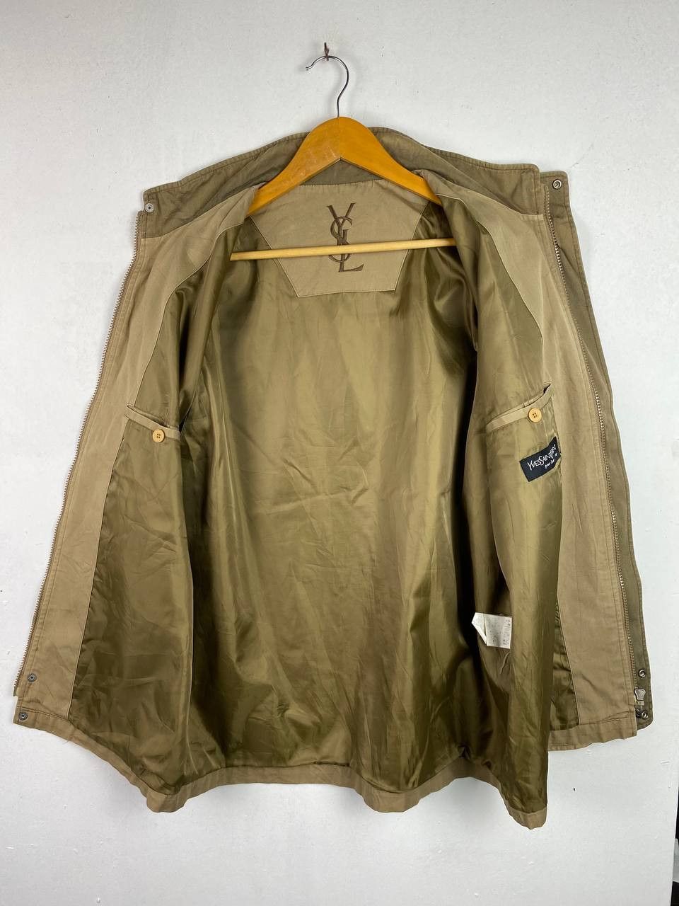 Yves Saint Laurent vintage yves saint laurent jacket embroided logo Size US XXL / EU 58 / 5 - 6 Thumbnail