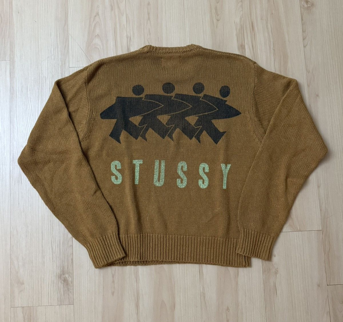 Stussy Surfman Icon Cotton Linen Crew 【公式通販】