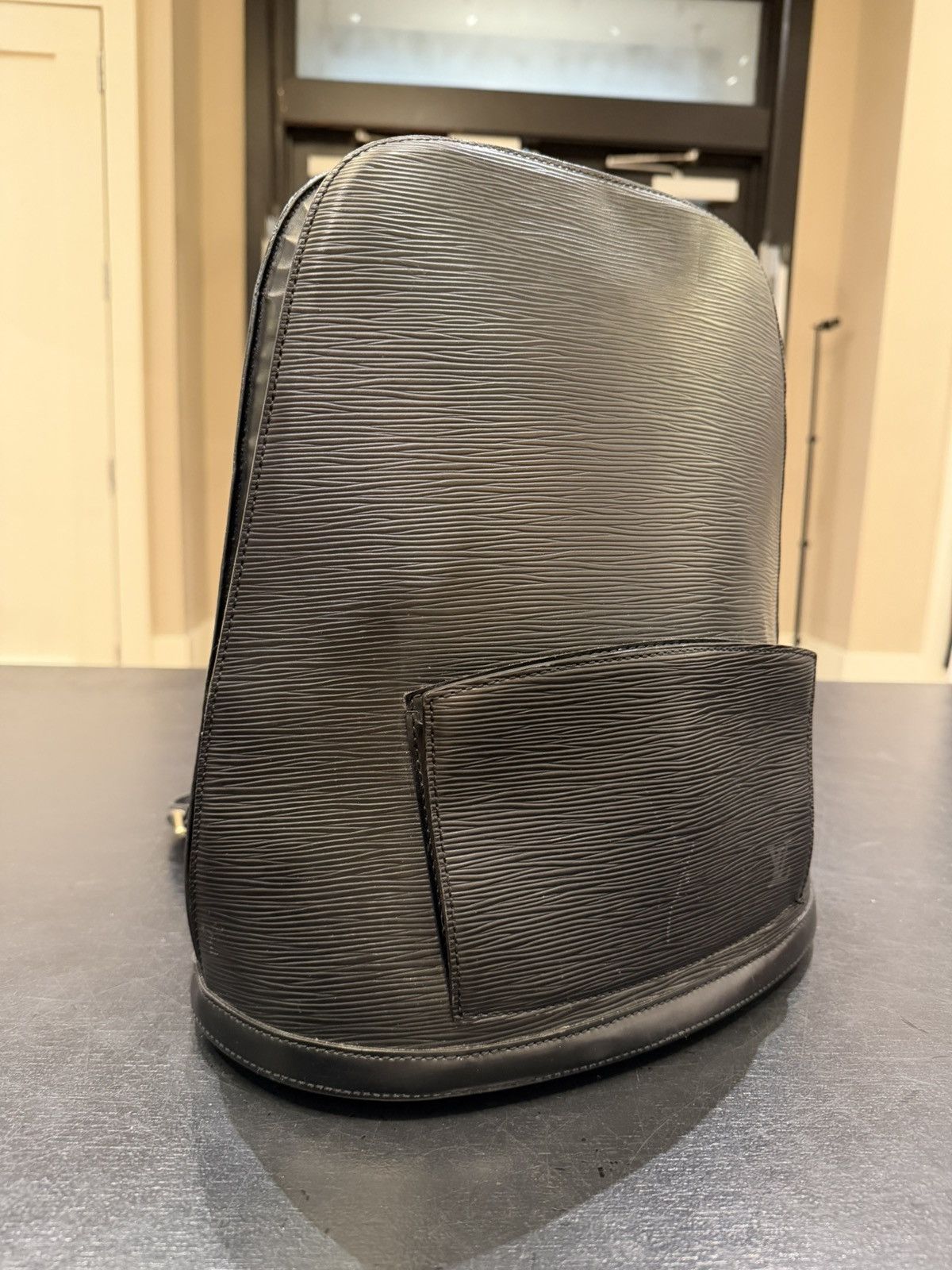 Louis Vuitton Louis Vuitton Epi Leather Backpack - Black Size ONE SIZE - 3 Thumbnail